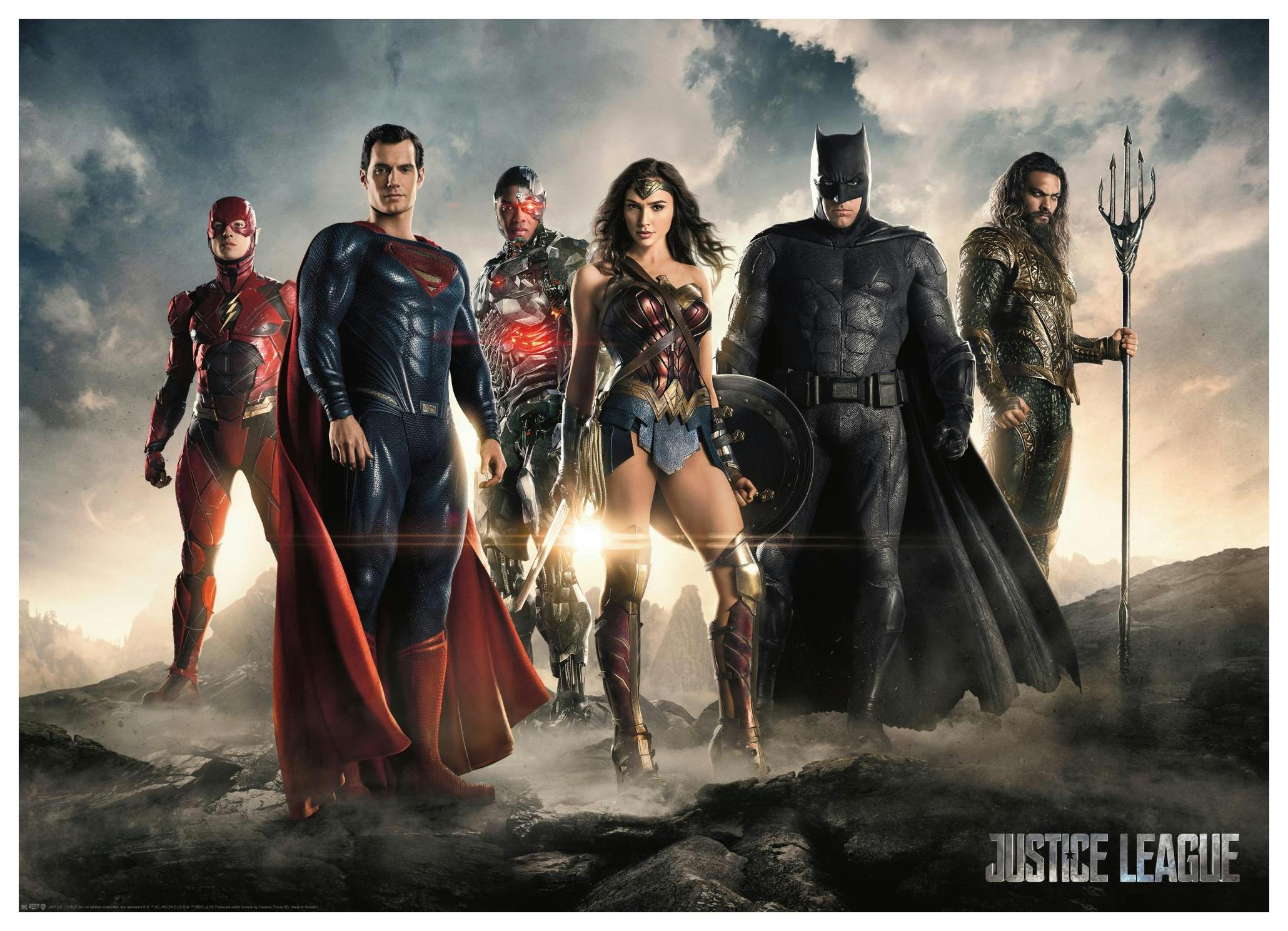 Prints Justice League™ - Group Poster (50x70 cm) - Poster Store