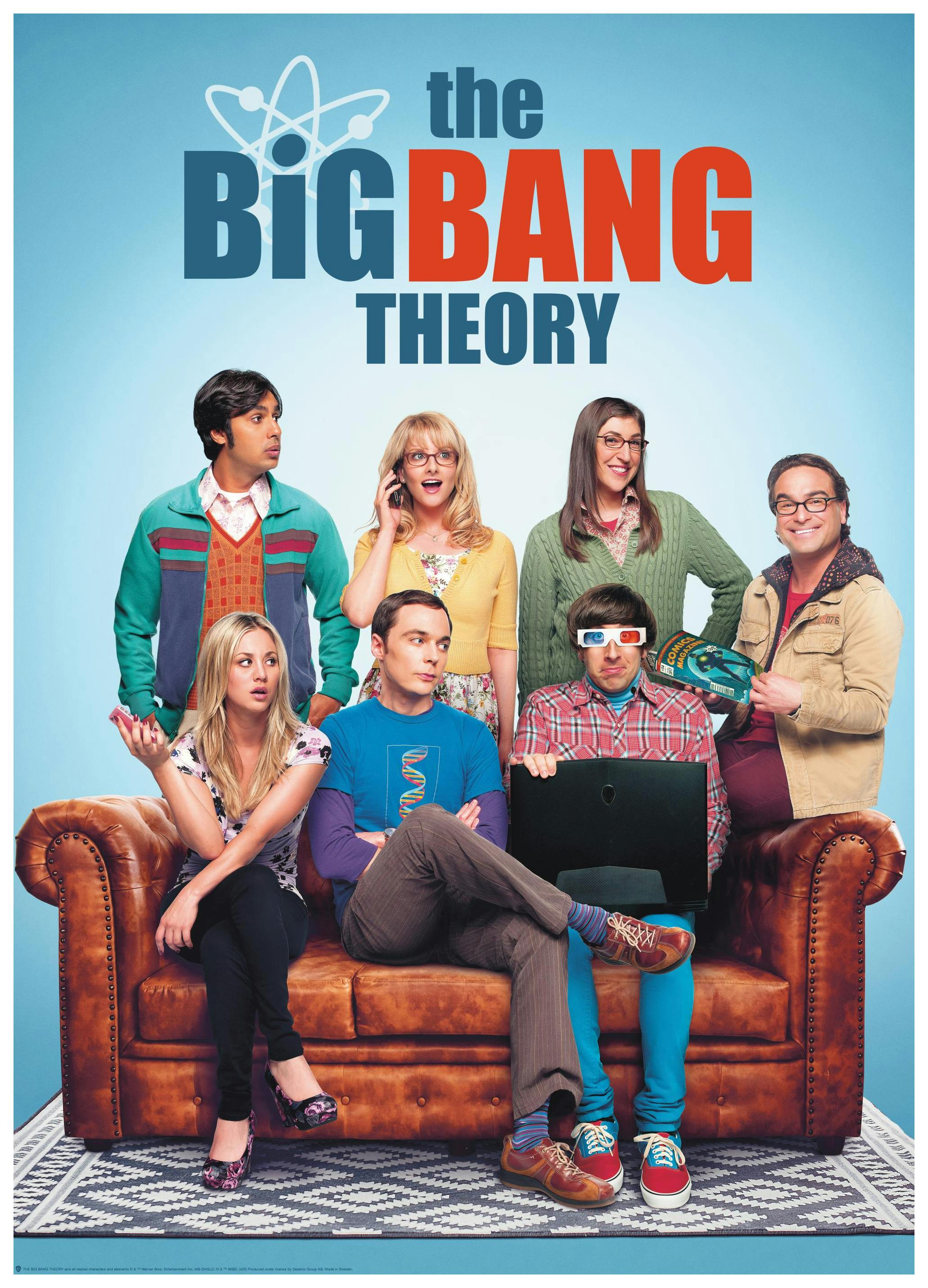 The Big Bang Theory™ - Gang Poster (50x70 cm) - Poster Store