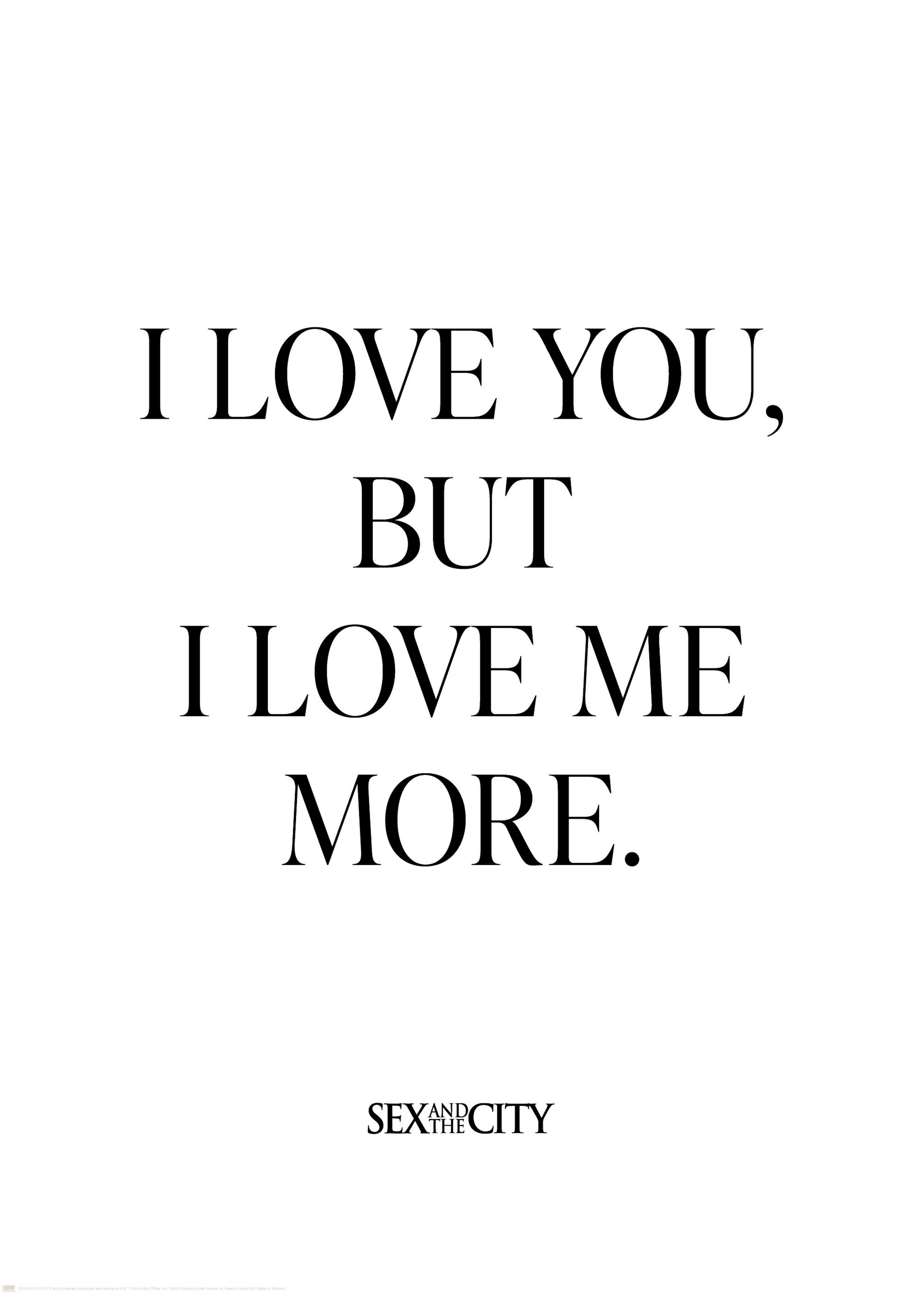 Sex and the City™ - I Love Me More Plakát 0