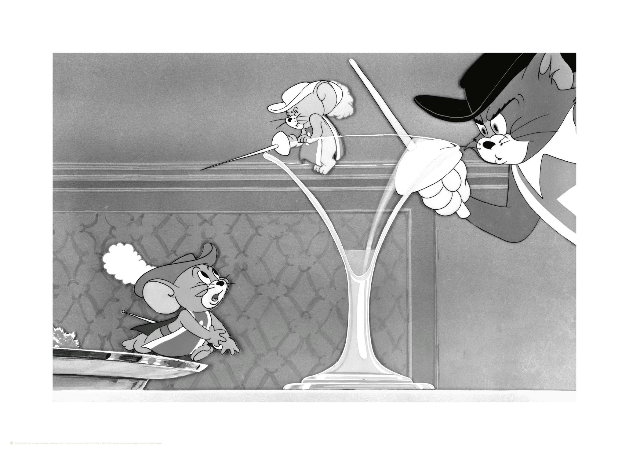 Tom & Jerry™ - The Two Mouseketeers Poster (50x70 cm) - Poster Store