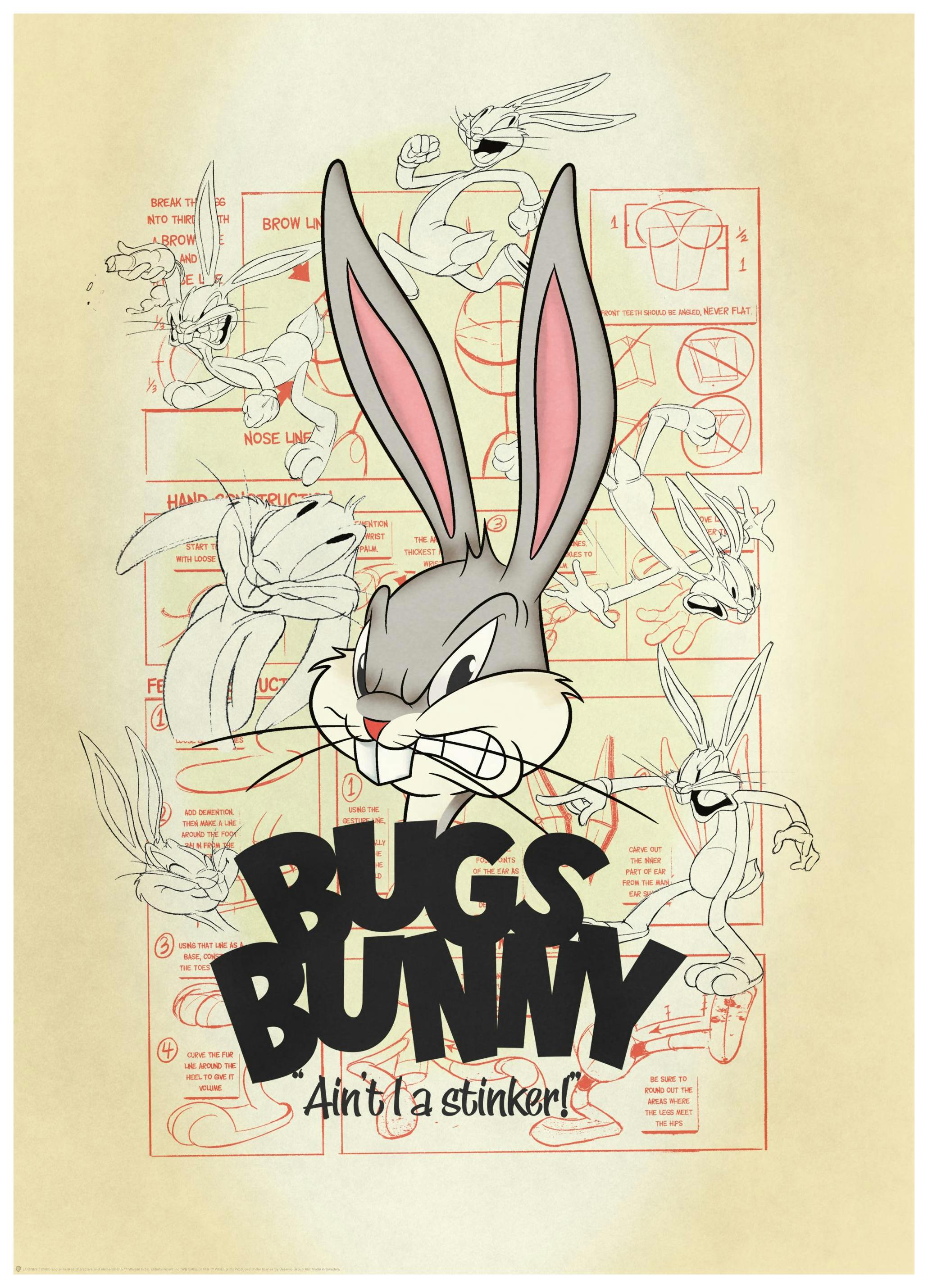 Looney Tunes™ - Bugs Bunny Poszter (30x40 cm) - Poster Store