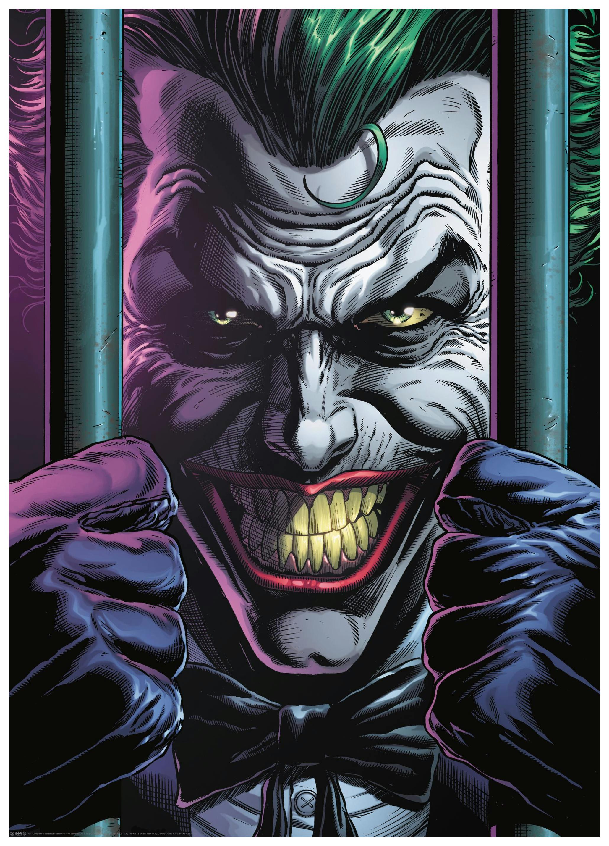 The Joker™ - Portrait Affiche (50x70 cm) - Poster Store