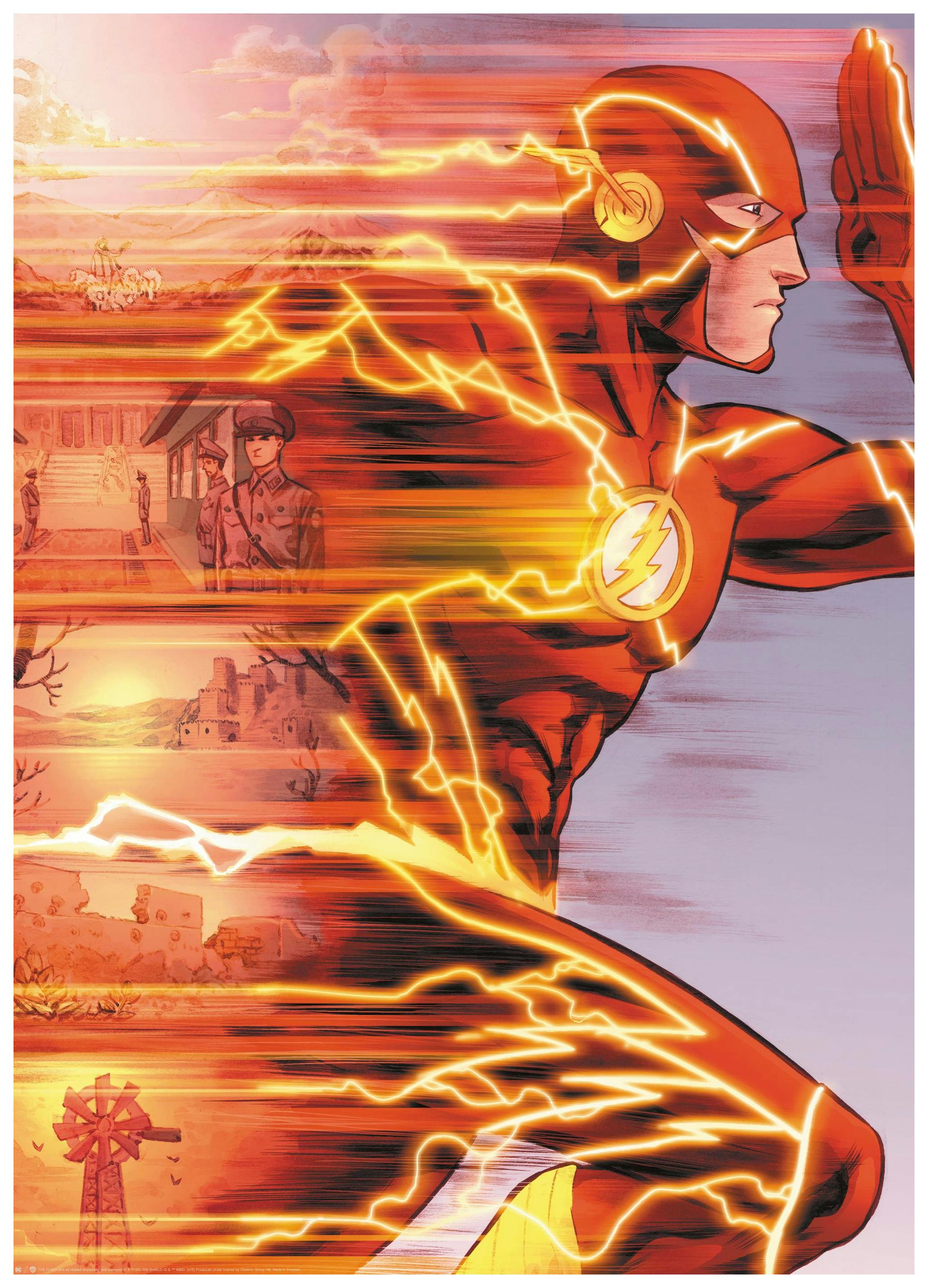 The Flash™ - Running Fast Affiche (50x70 cm) - Poster Store
