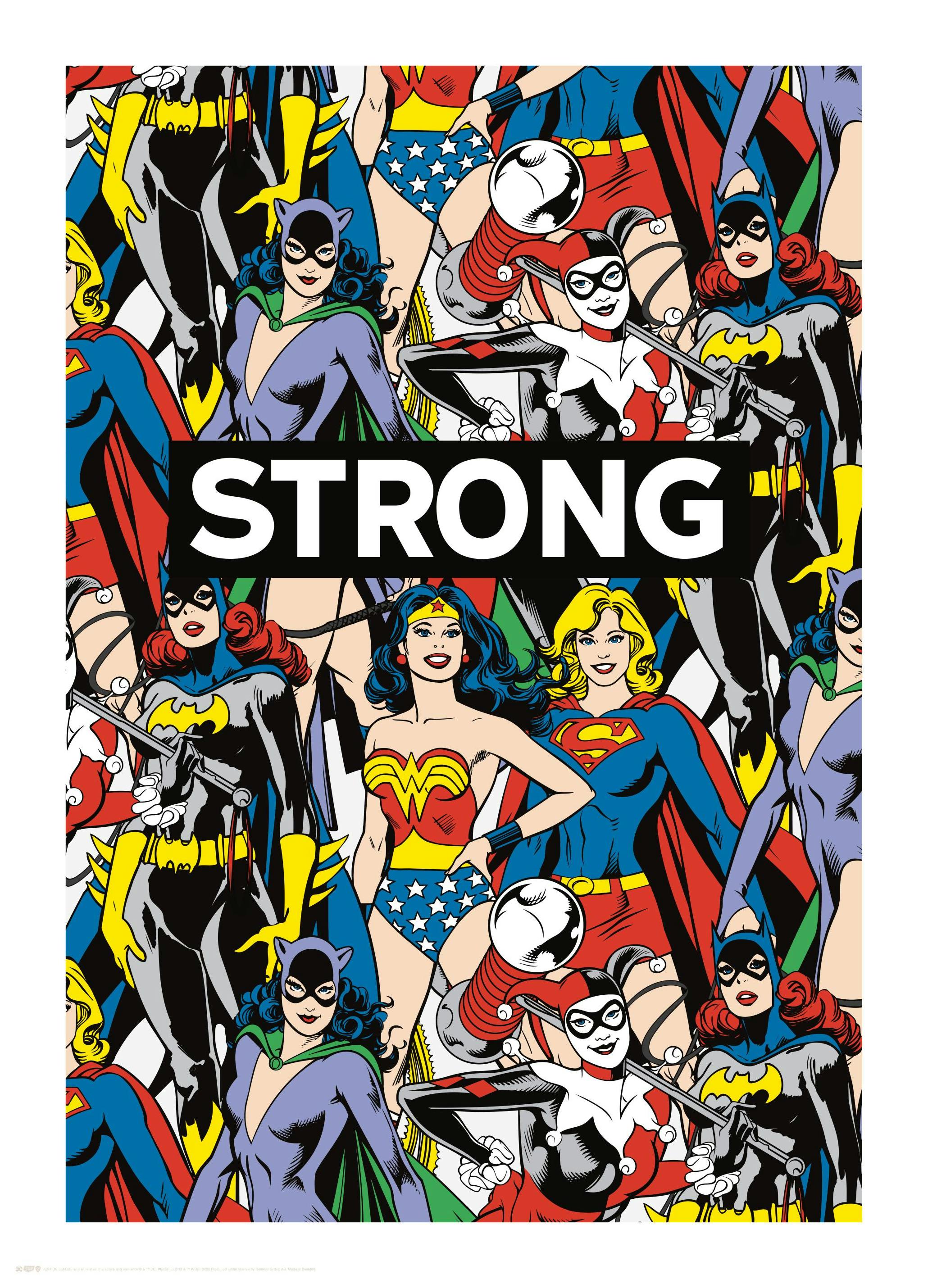 Justice League™ - Women Heroes Plakat (50x70 cm) - Poster Store