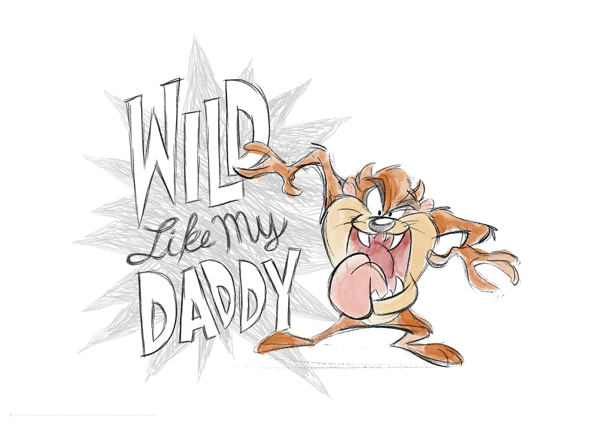 Looney Tunes™ - Wild Like My Daddy Affiche (30x40 cm) - Poster Store
