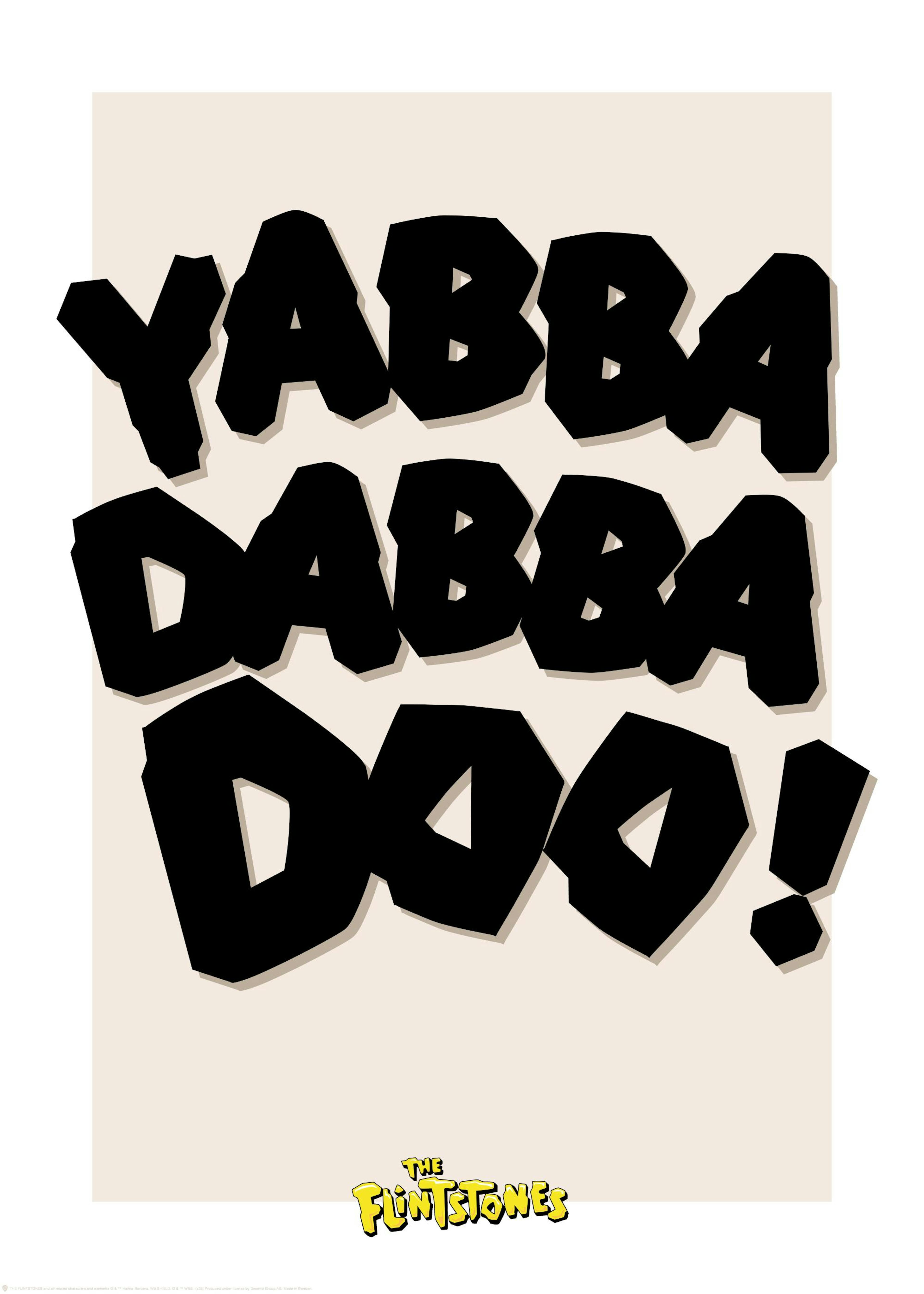 The Flintstones™ Yabba Dabba Doo Plakát 0