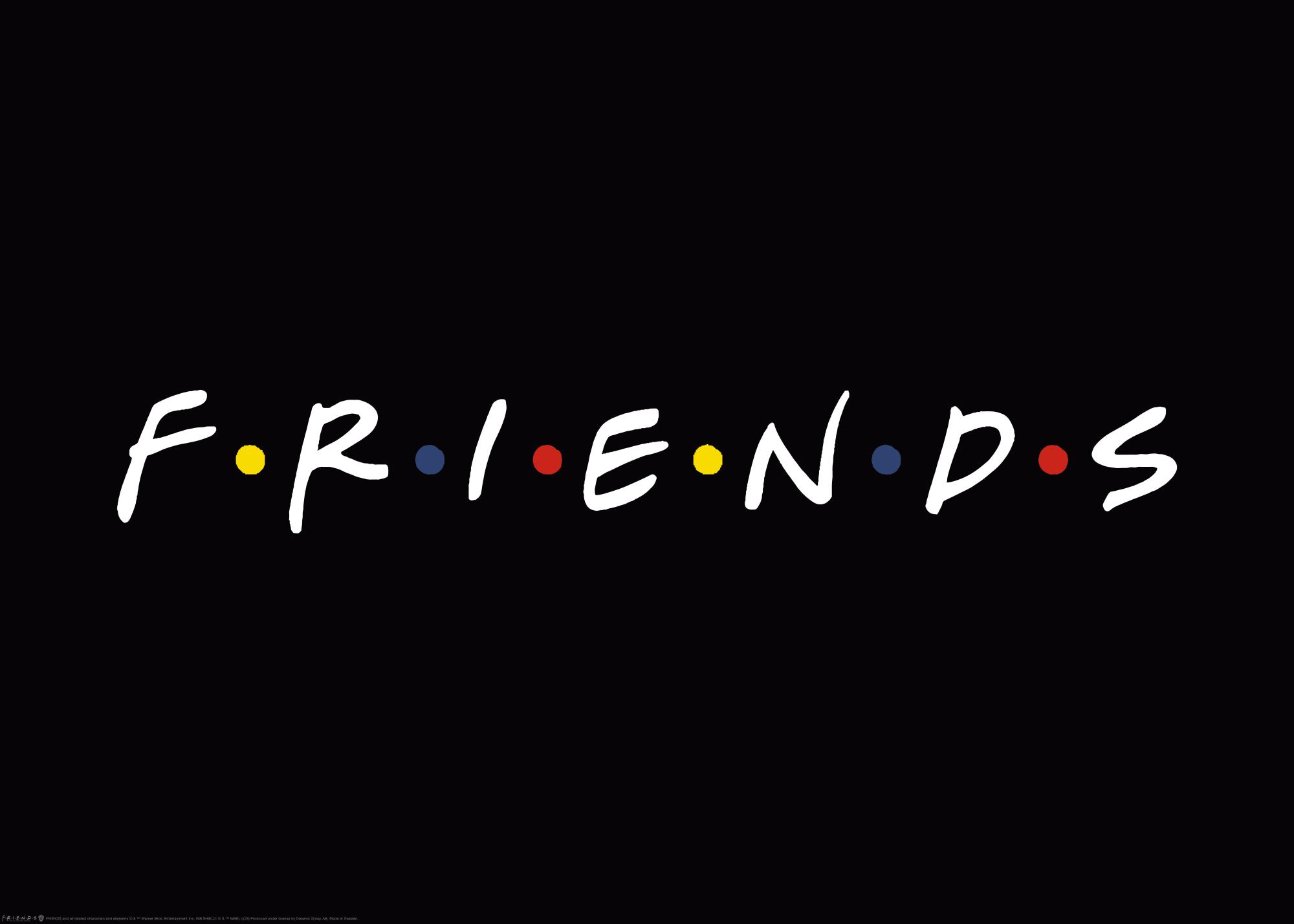 Friends™ - The Logo Poster with TV series design | Poster Store NZ