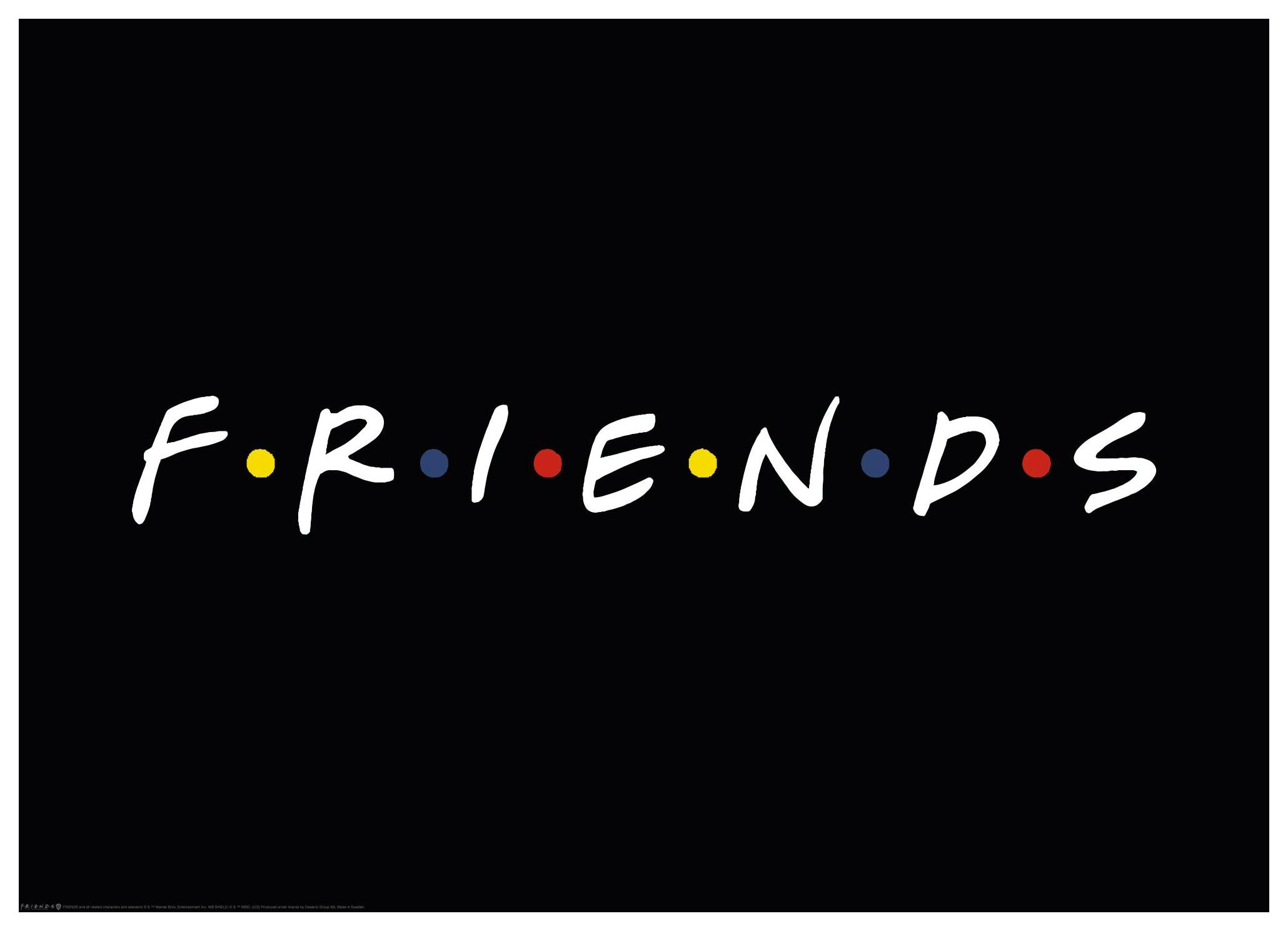 Friends™ - The Logo Poster (30x40 cm) - Poster Store