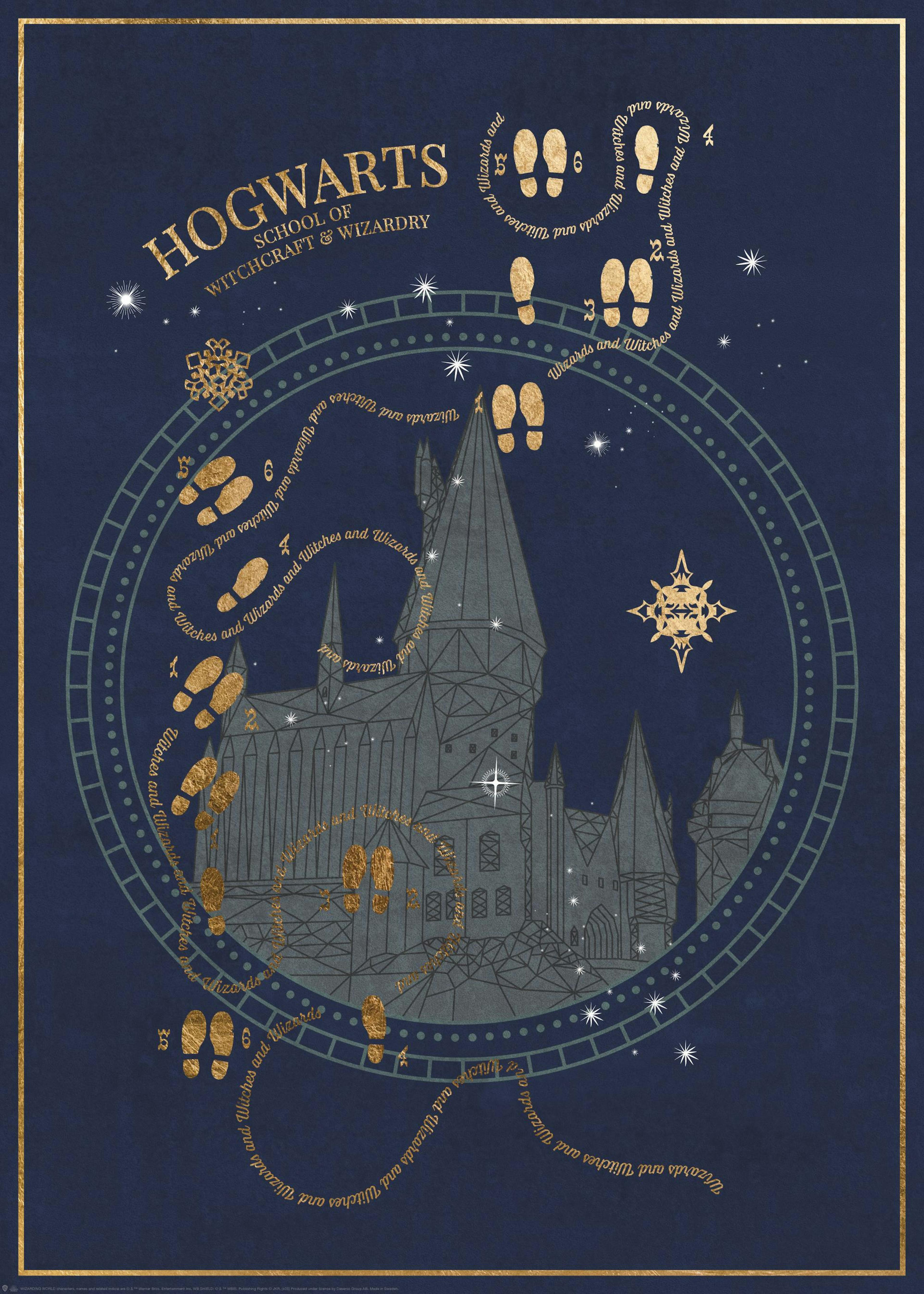 Harry Potter™ - Hogwarts School Poster 0