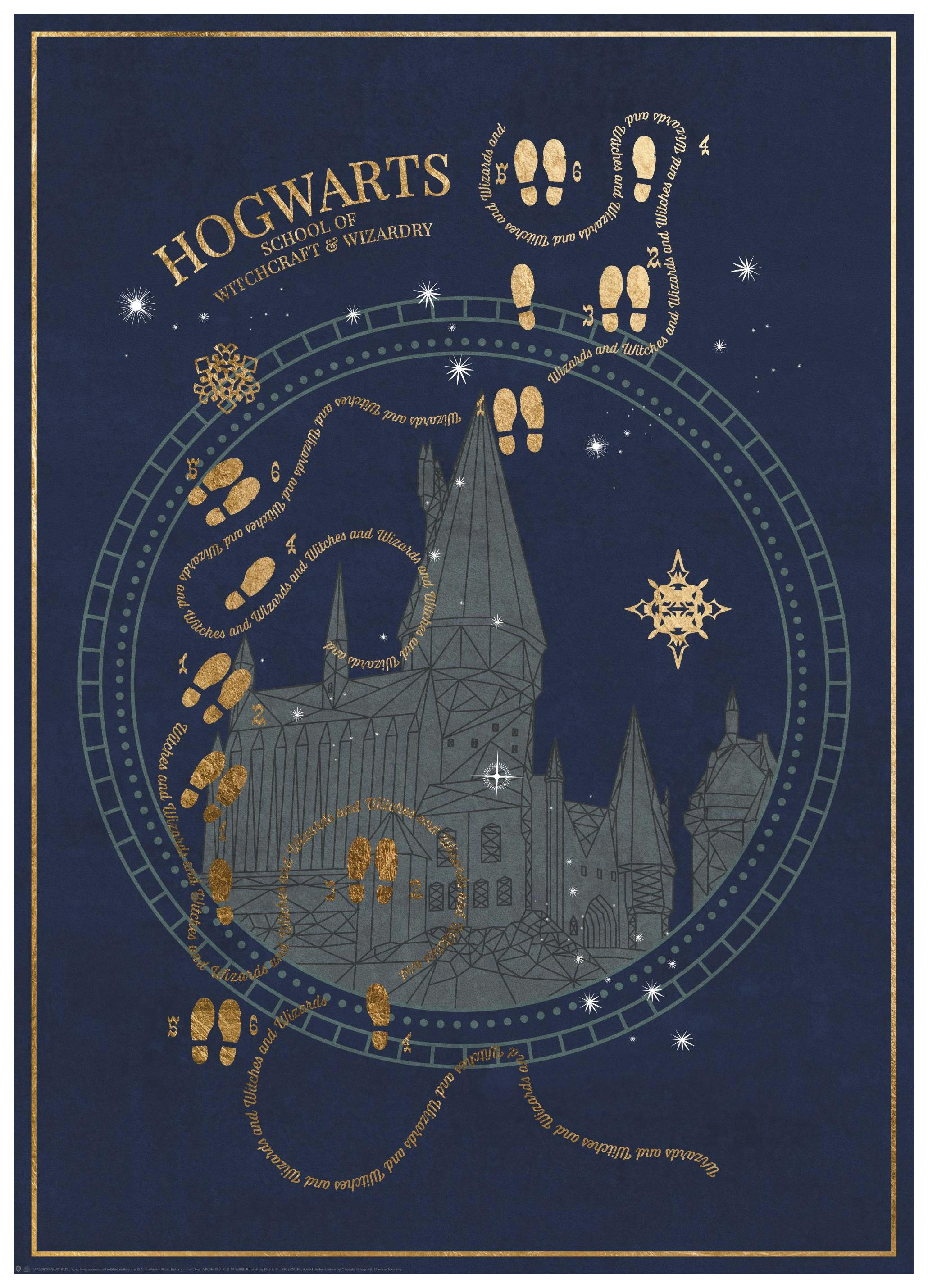 Harry Potter™ - Hogwarts School Poster (50x70 cm) - Poster Store