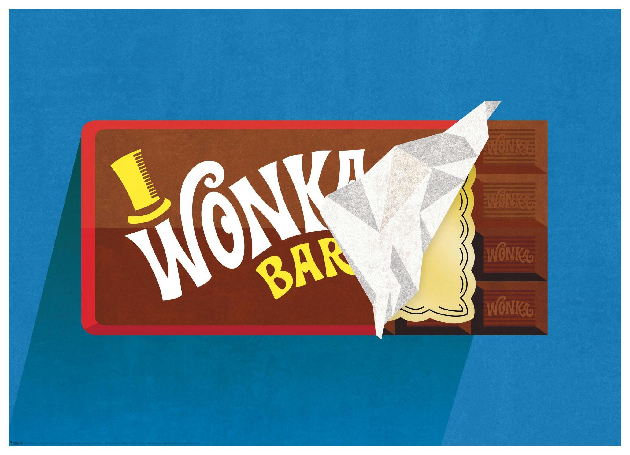 Wonka™ - Golden Ticket Poster (30x40 cm) - Poster Store