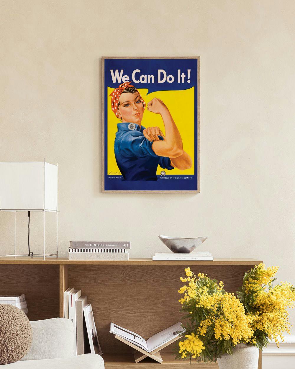 Ready To Hang In A4 Frame - We Can Do It - Rosie The Riveter (1943 - Foto 2