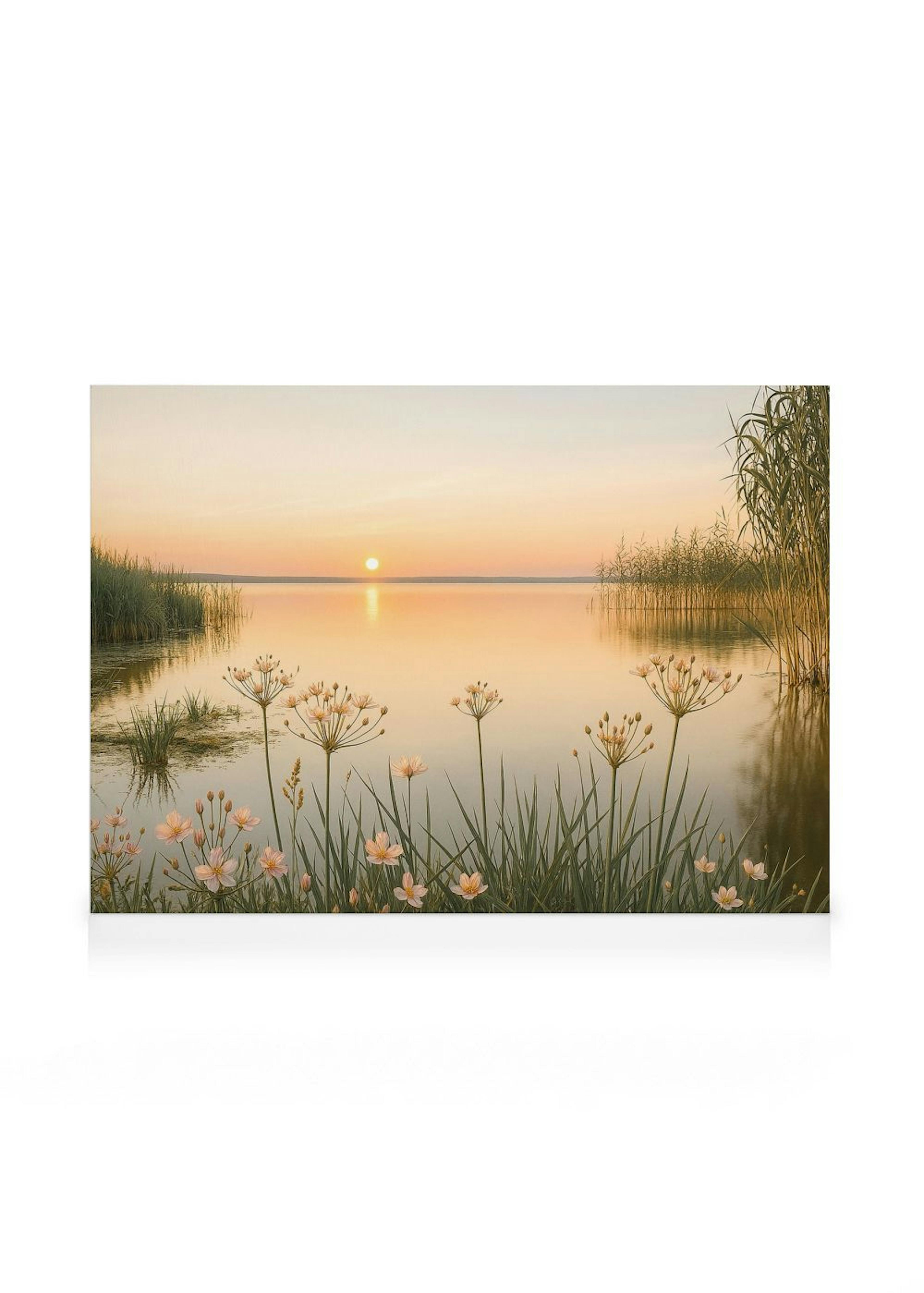 Dämmerungsstimmung Leinwandbild 0