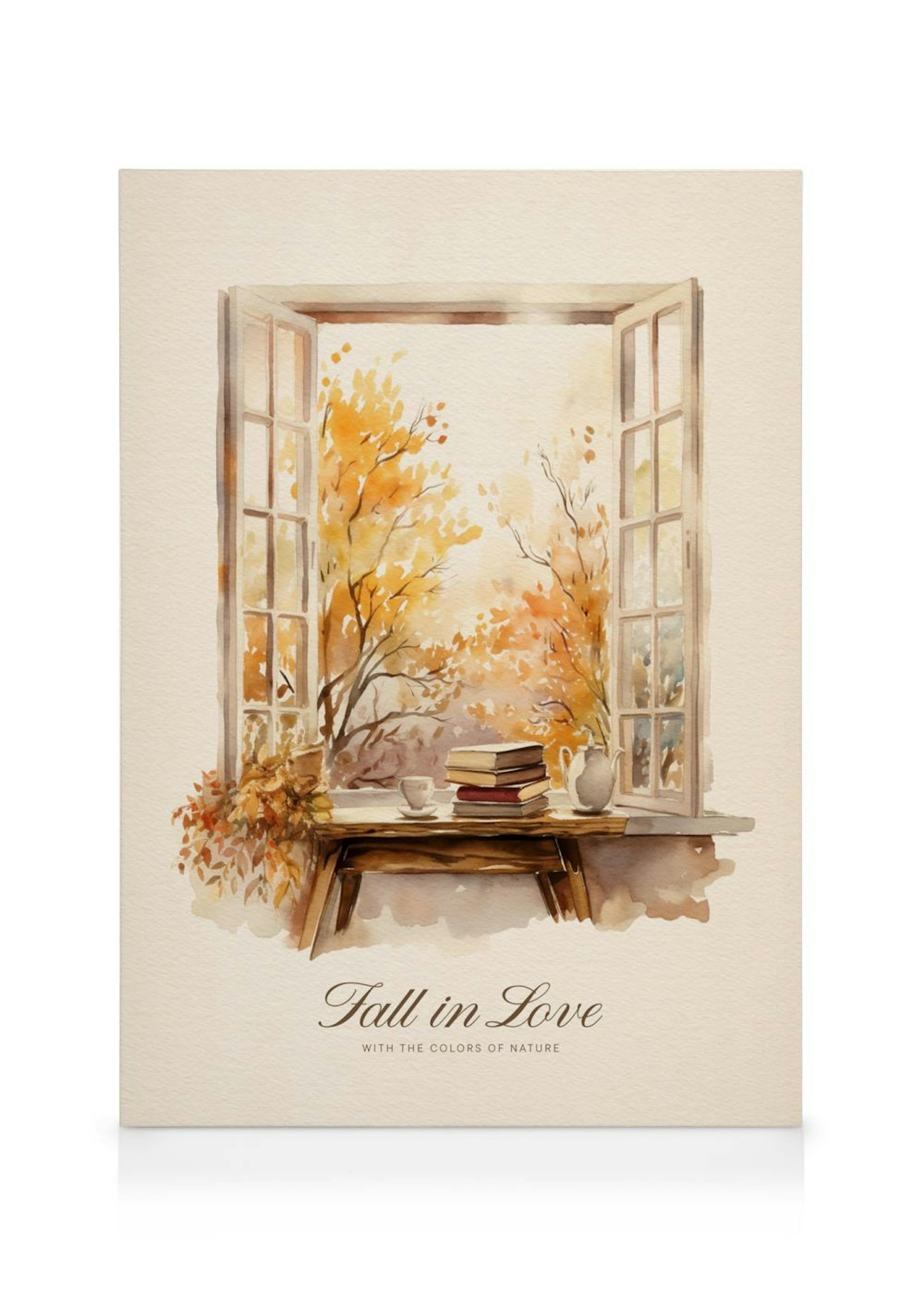 Fall Window Toile 0