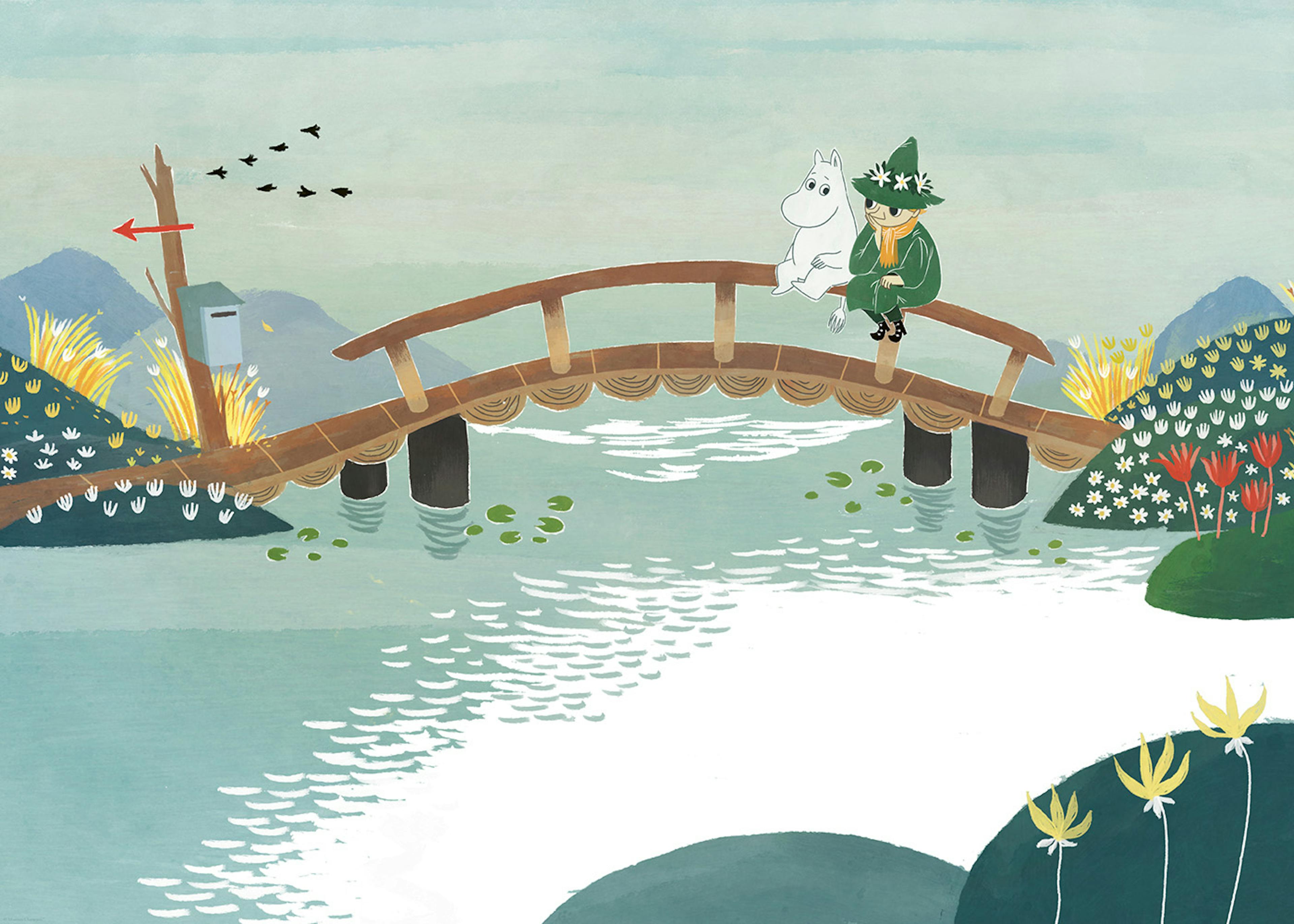 Moomin and Snufkin Poster 0