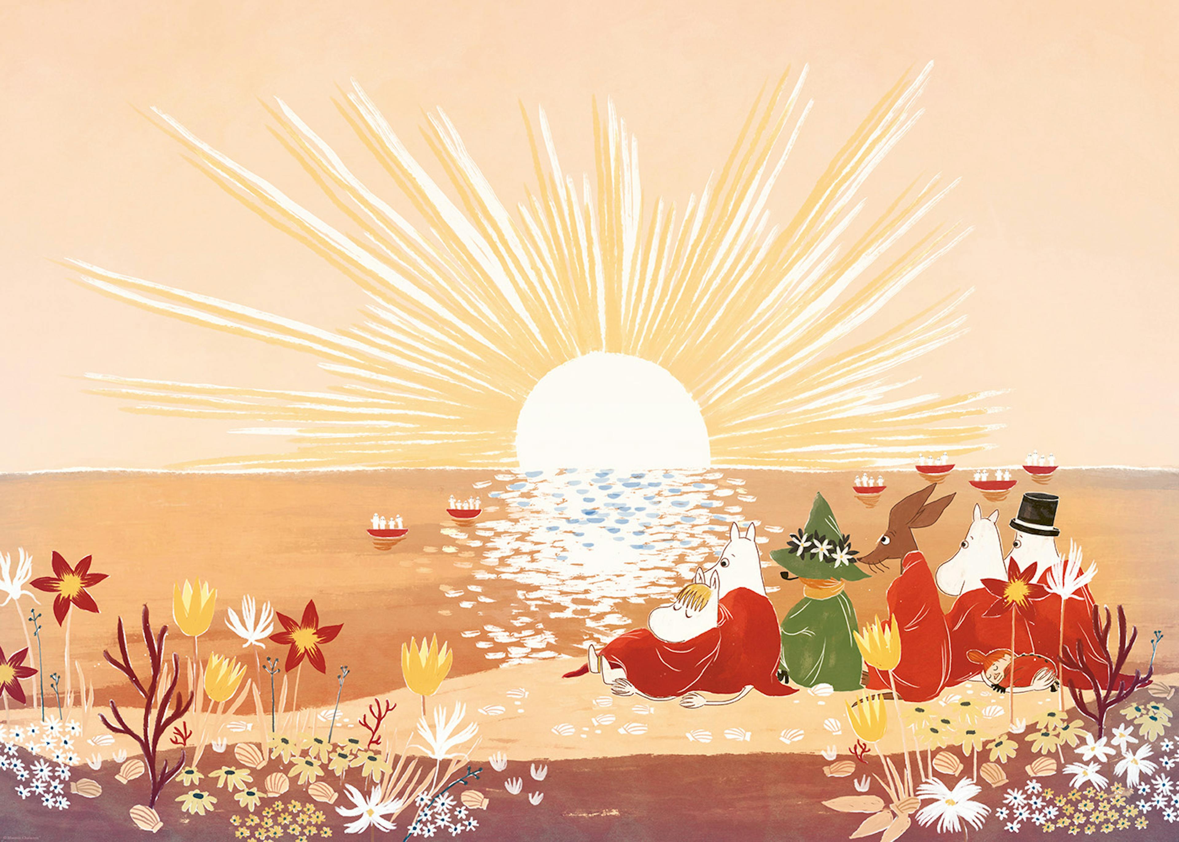 Moomin - Sunset by the Sea Poster 0