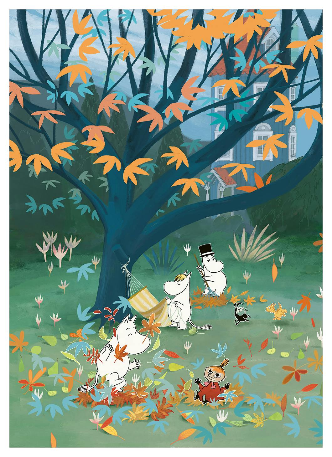 Moomin - Autumn Garden Poster (50x70 cm) - Poster Store