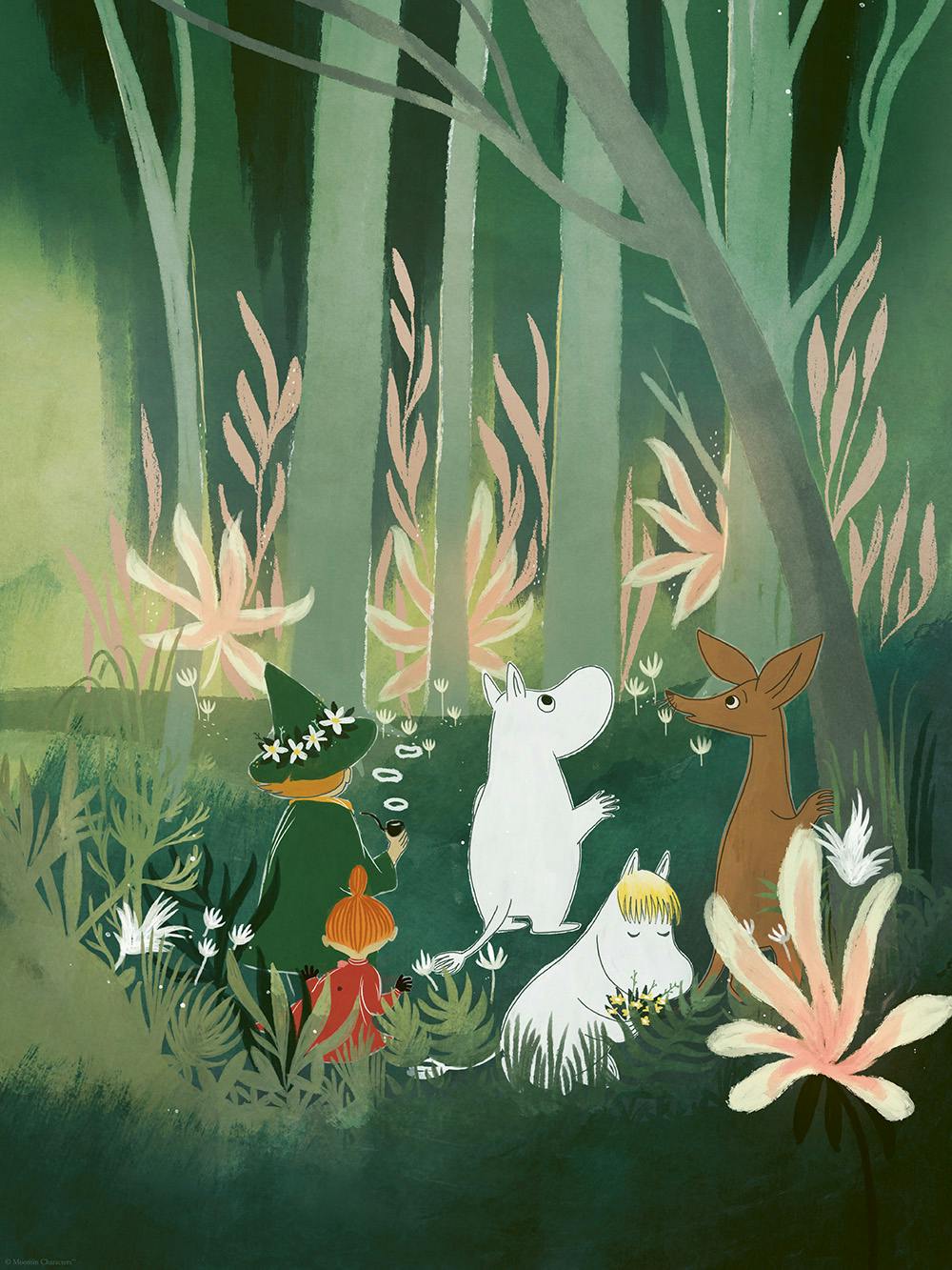 Moomin - In The Forest Poster 0