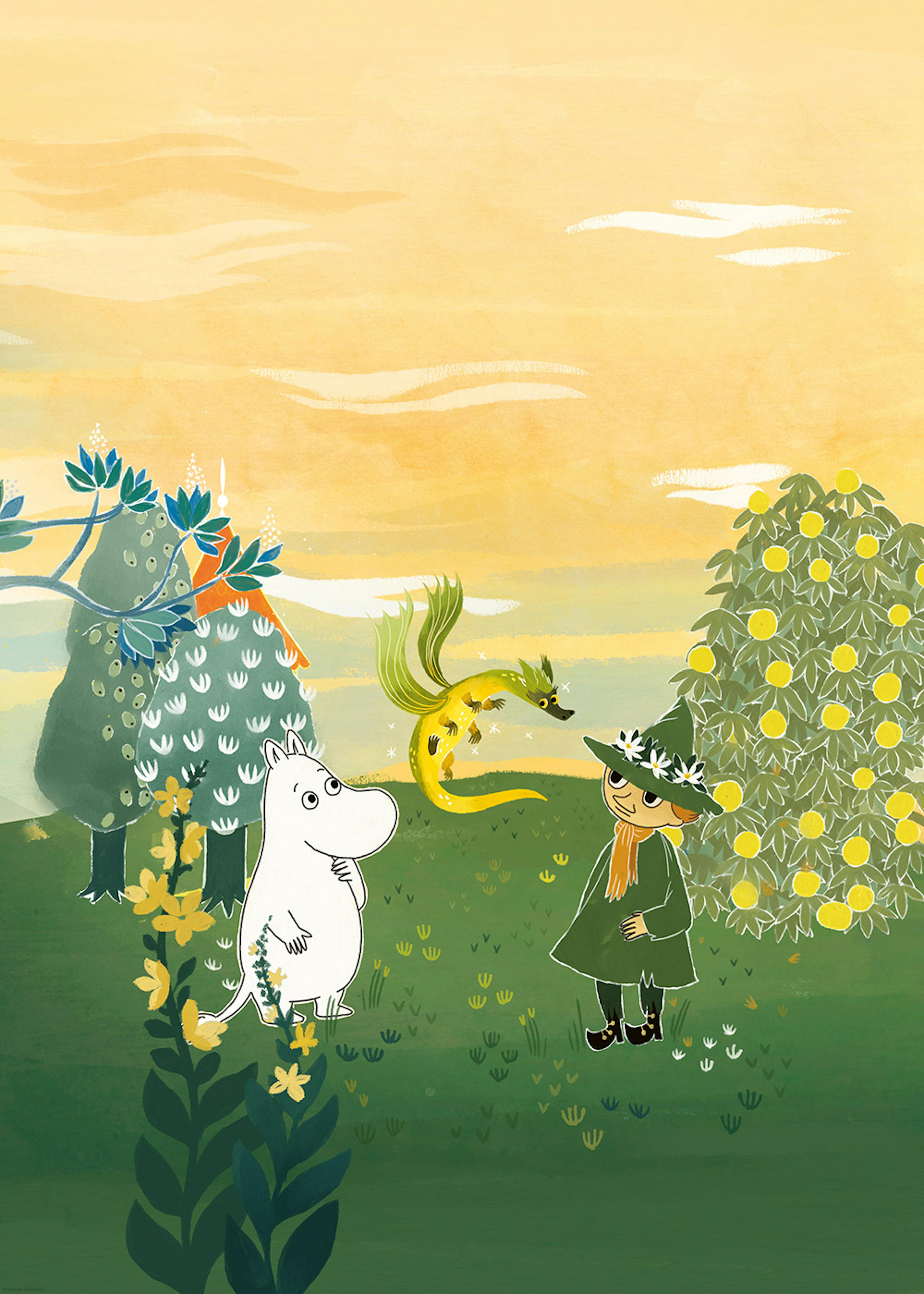 Moomin - Snufkin and the Dragon Poster 0