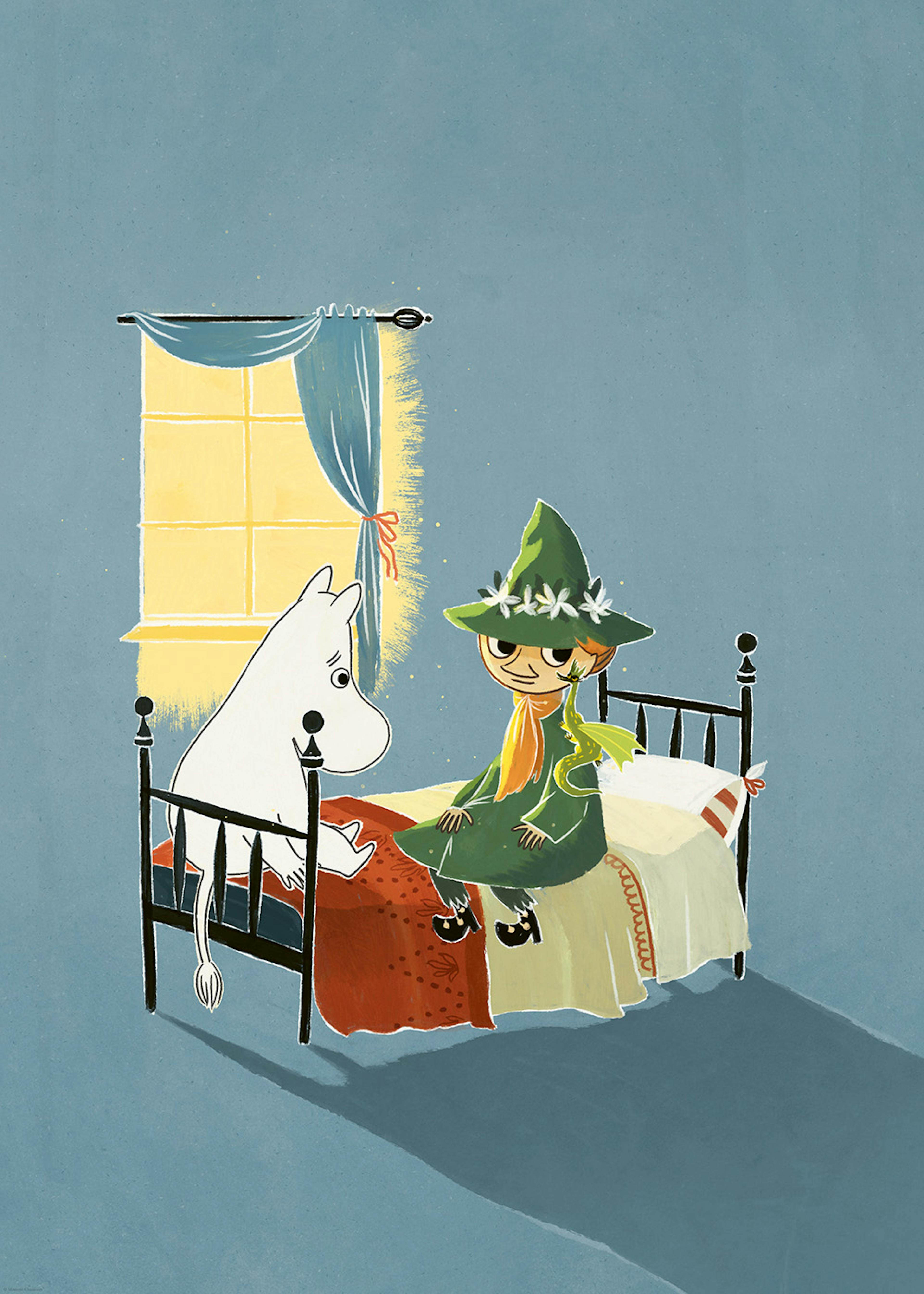 Moomin and Snufkin Bedtime Poster 0