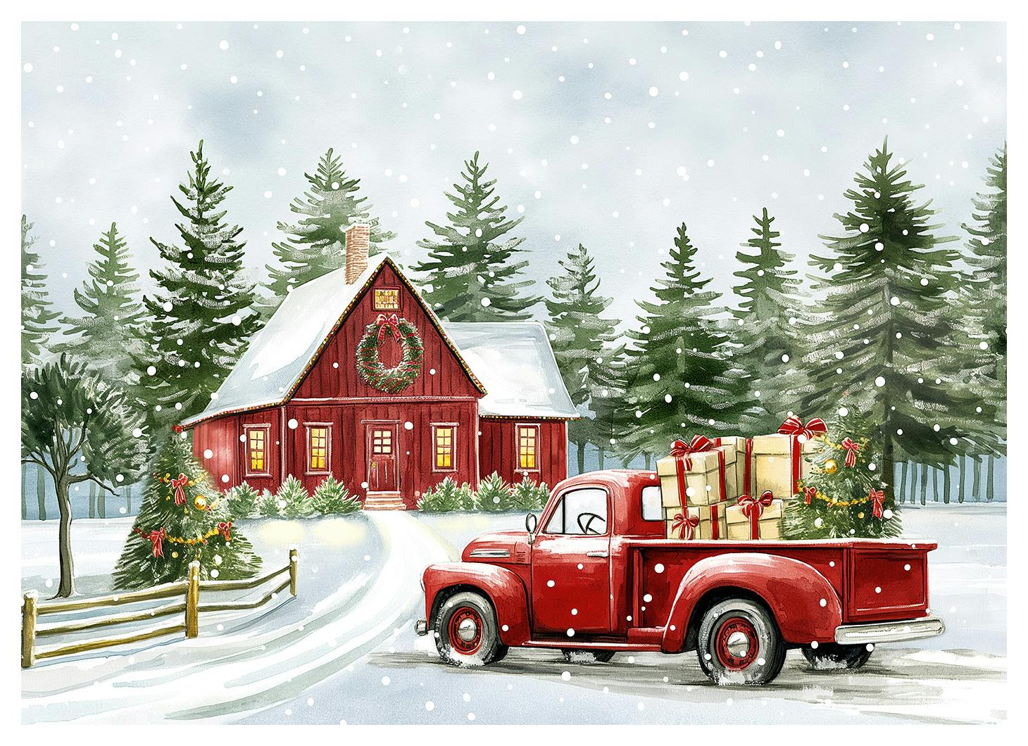 Home for the Holidays Poster (13x18 cm) - Poster Store