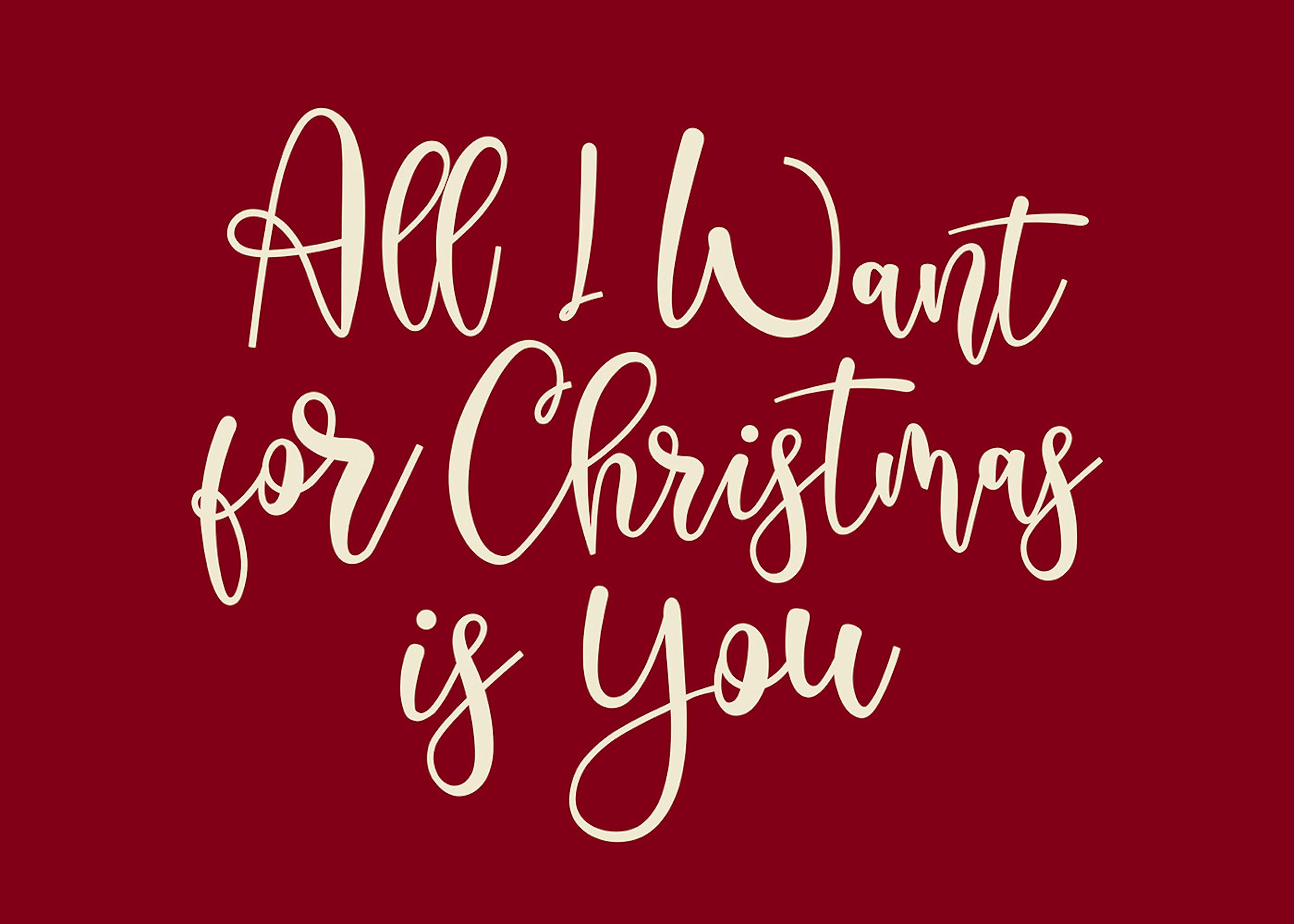 All I Want for Christmas Poster 0