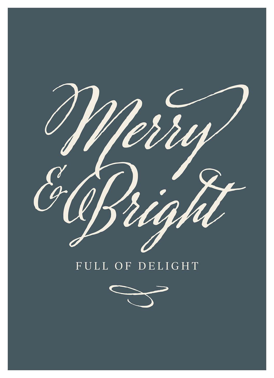 Merry Delight Poster (21x30 cm) - Poster Store