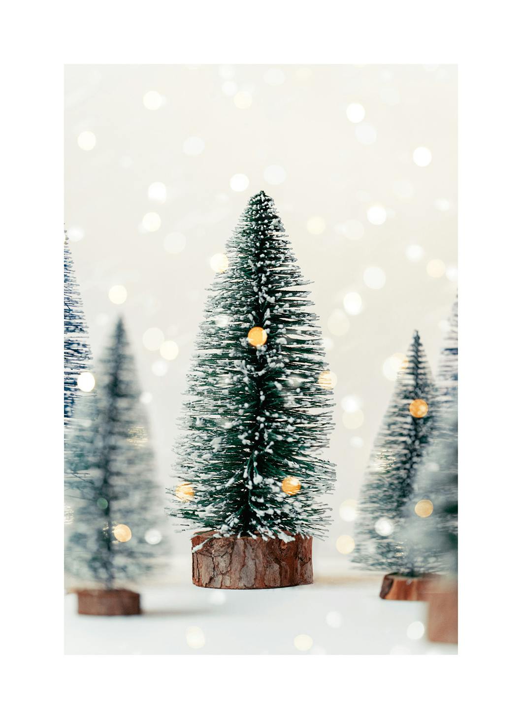 Tiny Trees Poster (50x70 cm) - Poster Store