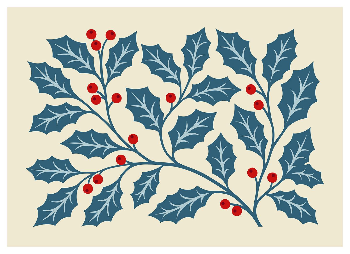 Holly Haze Poster (50x70 cm) - Poster Store