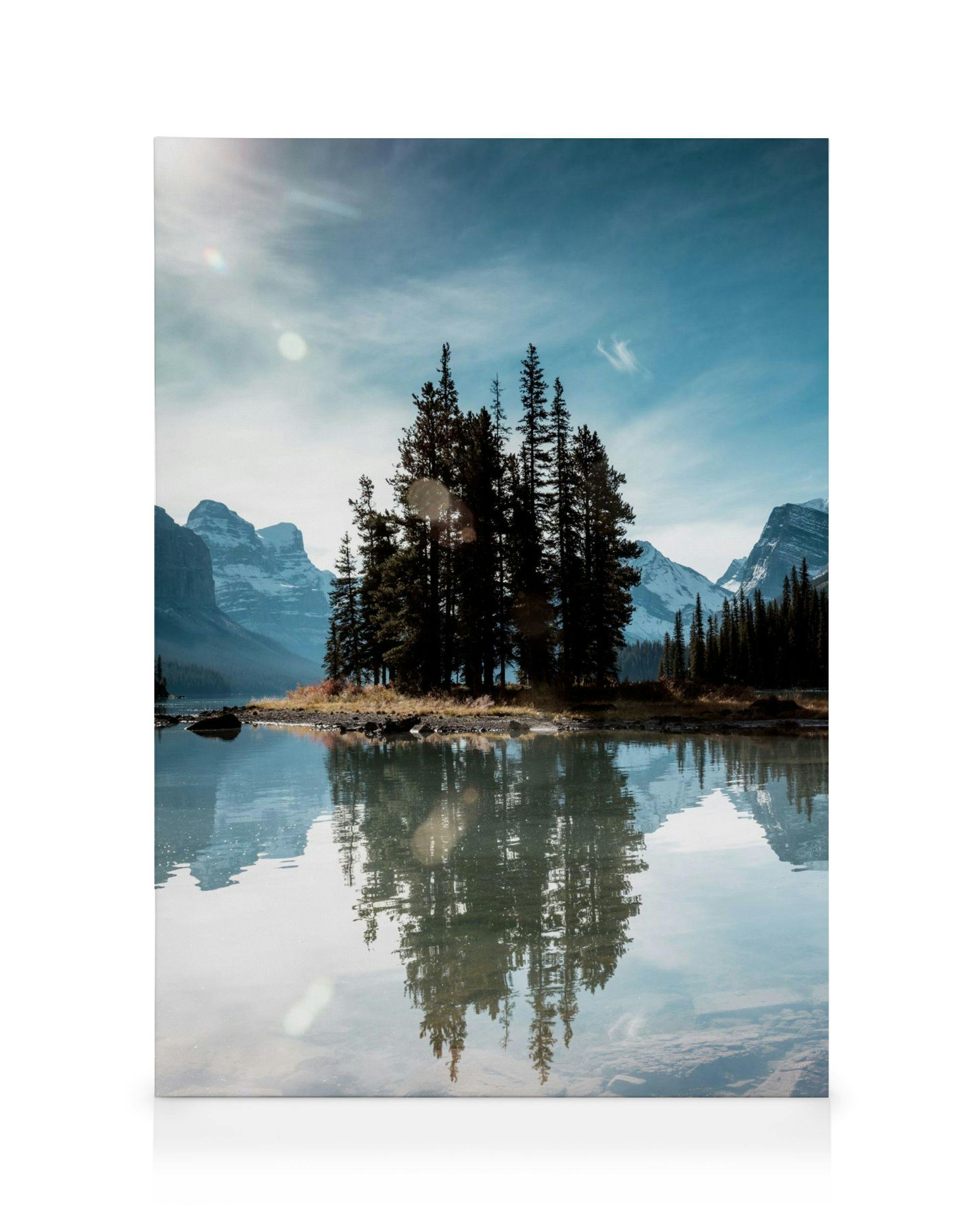 Canvas Prints - Spirit Island Canvas print (50x70 cm - Black Frame) - Poster Store