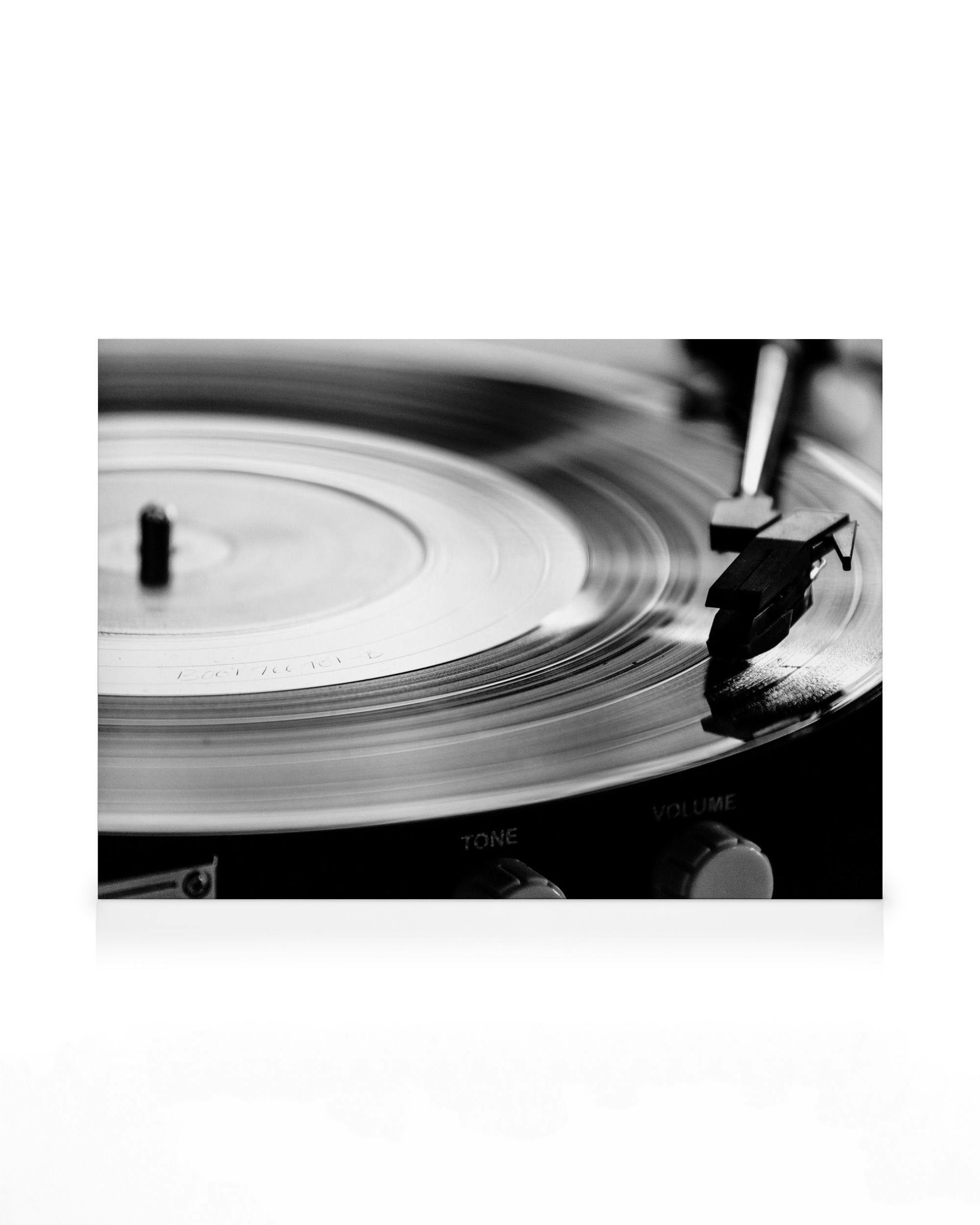 Platenspeler Canvas (50x70 cm) - Poster Store