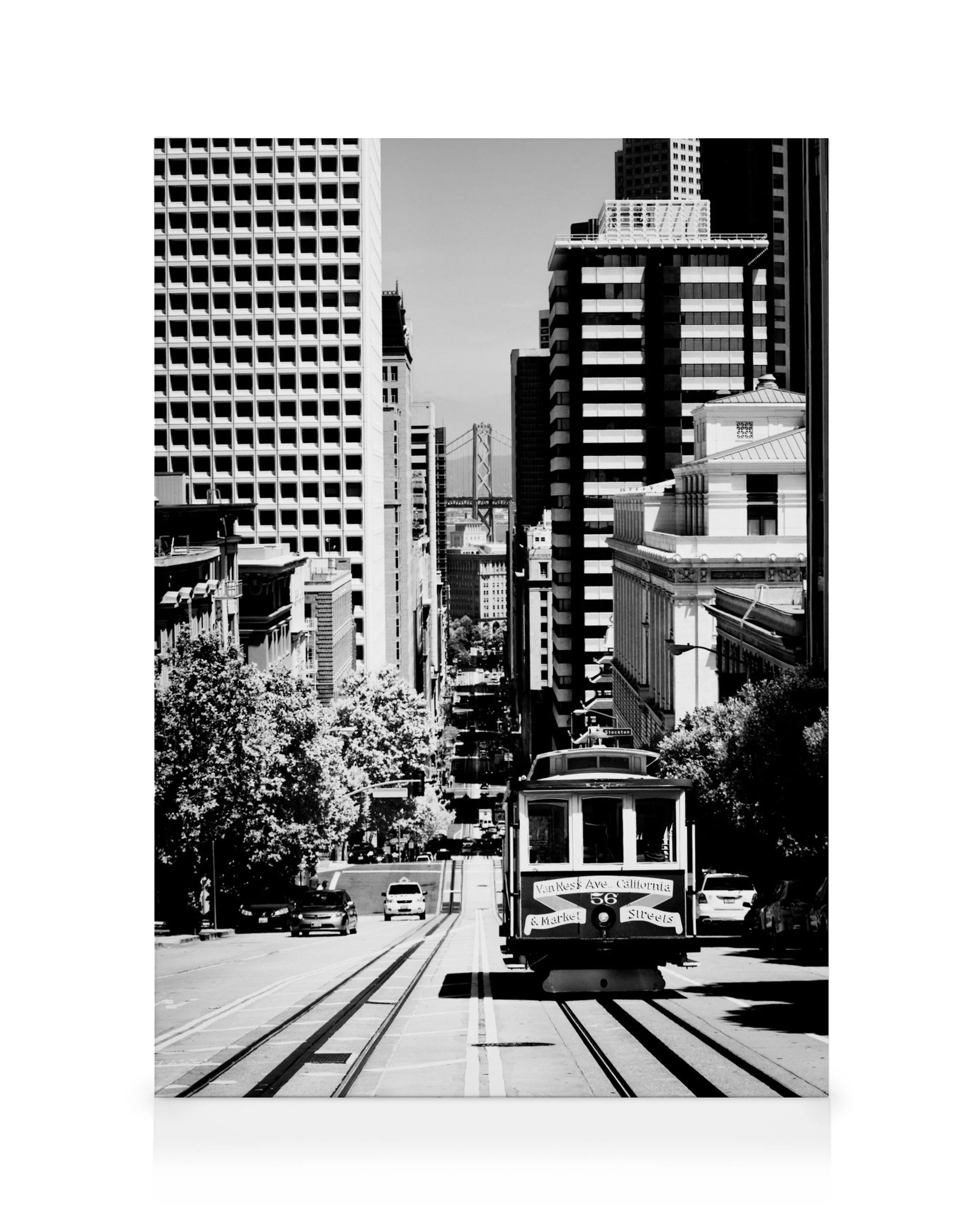 Steep Street San Francisco Canvas print 0