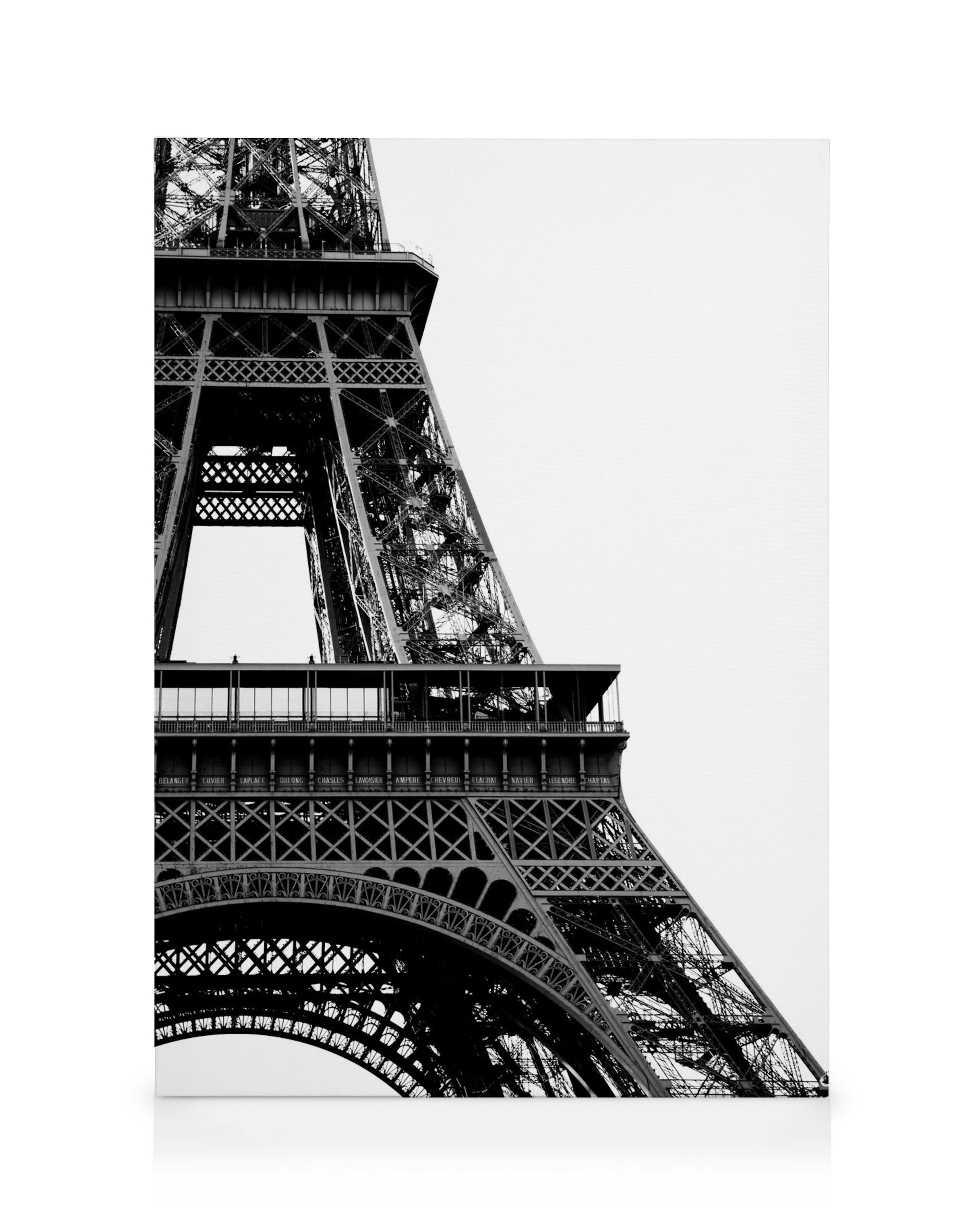 Lienzo de la Torre Eiffel en primer plano 0