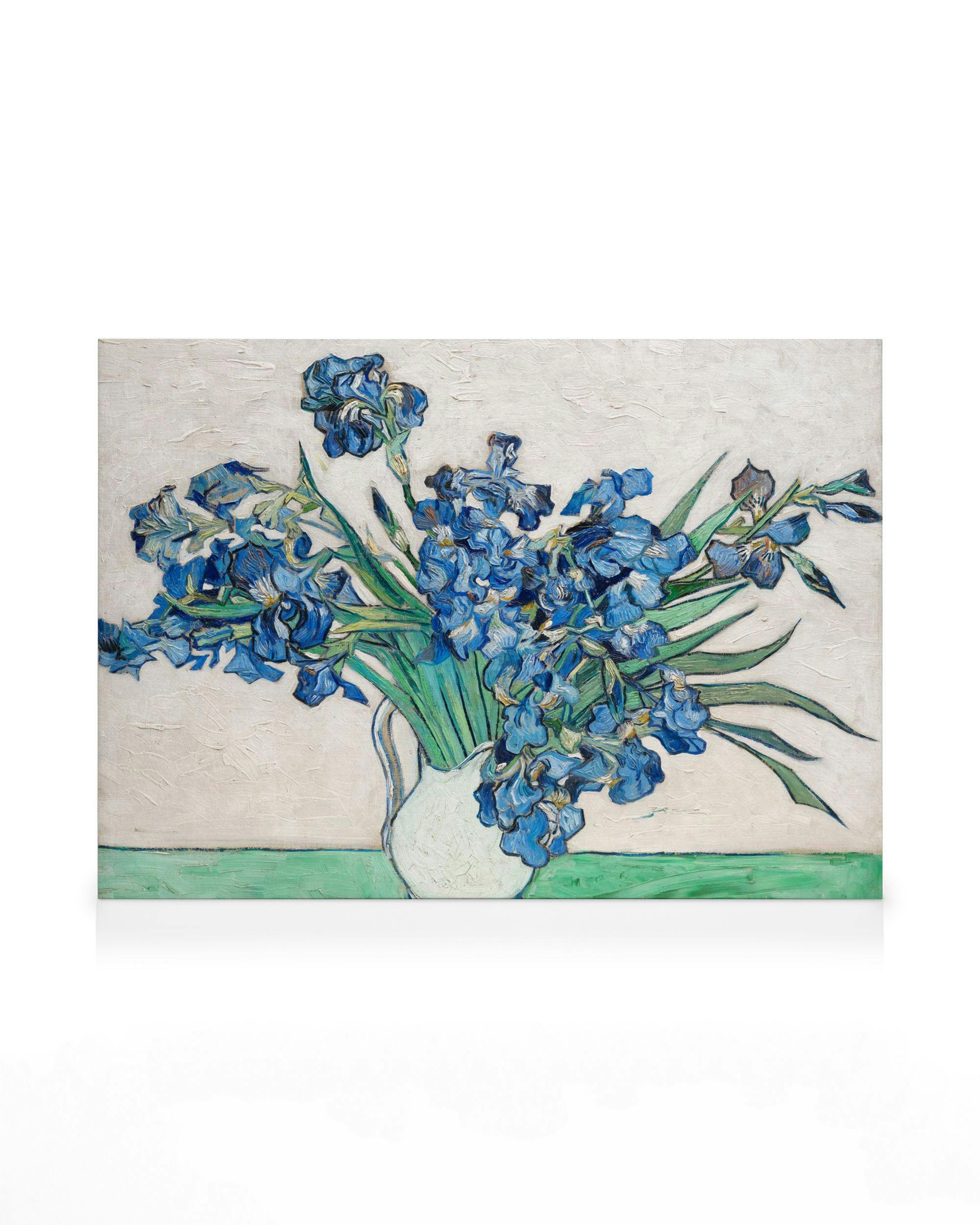 Van Gogh - Irises Canvas print (70x100 cm - Black Frame) - Poster Store High Quality Picture Frames
