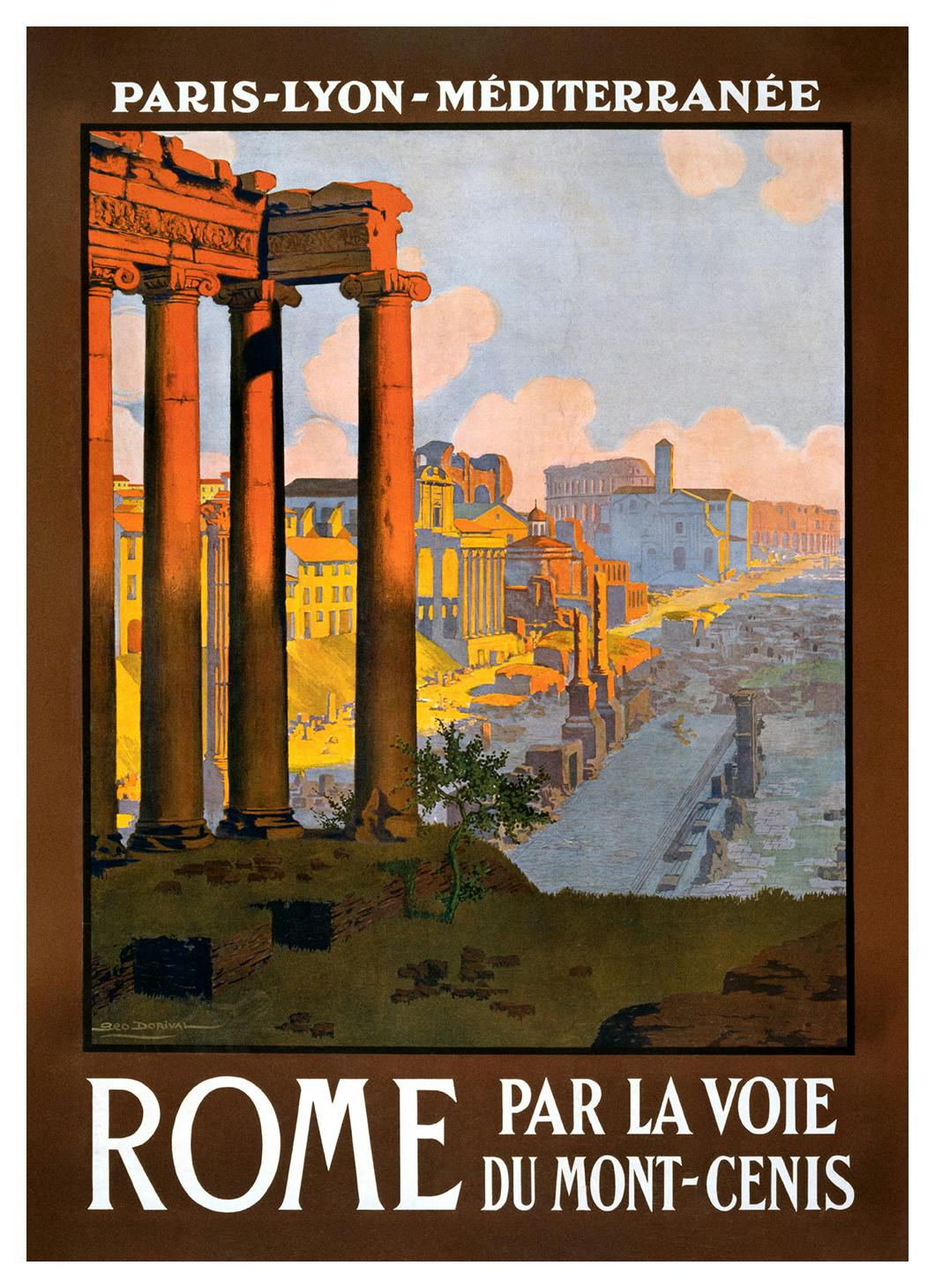 Roma Vintage Póster (50x70 cm) - Poster Store