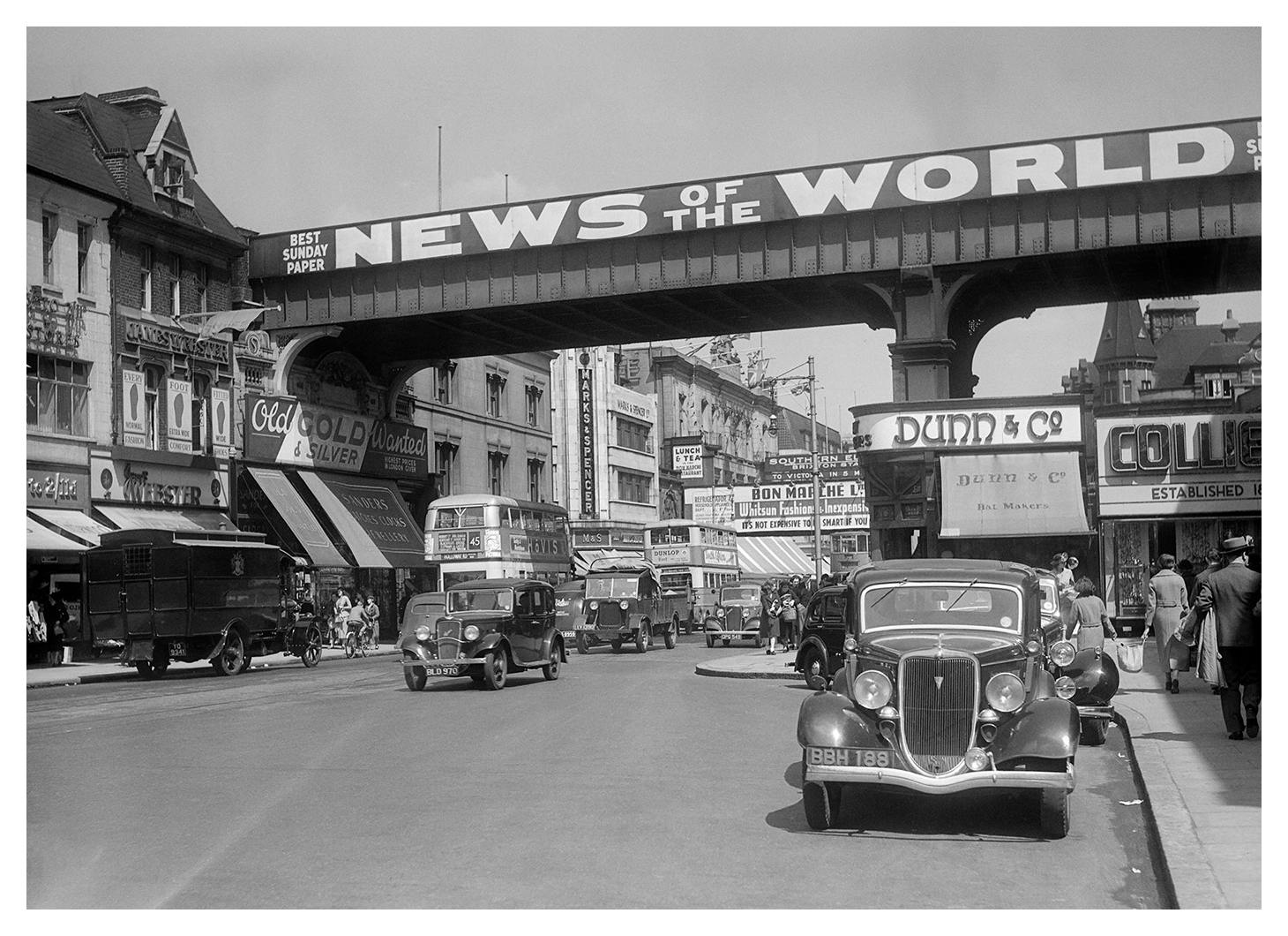 Traffico a Brixton Poster (70x100 cm) - Poster Store