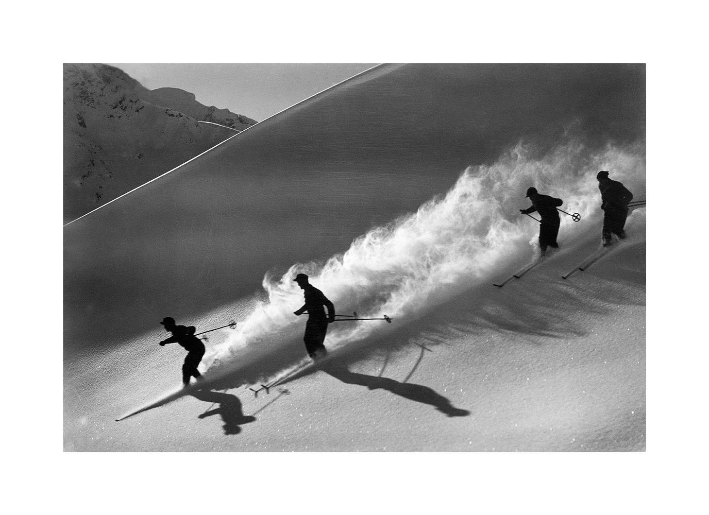 Off Piste Skiing Poster (21x30 cm) - Poster Store