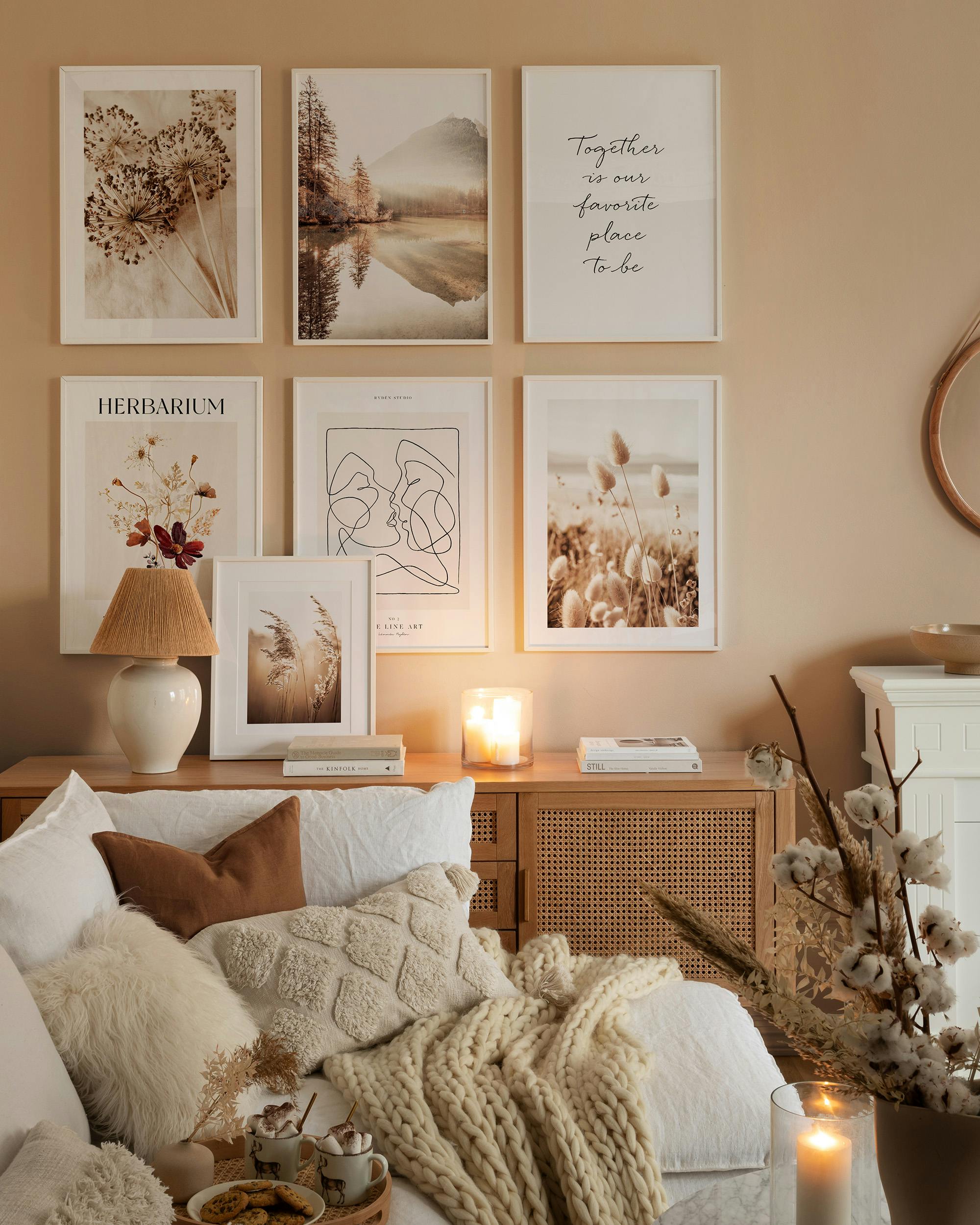 Cozy Boho decoration murale