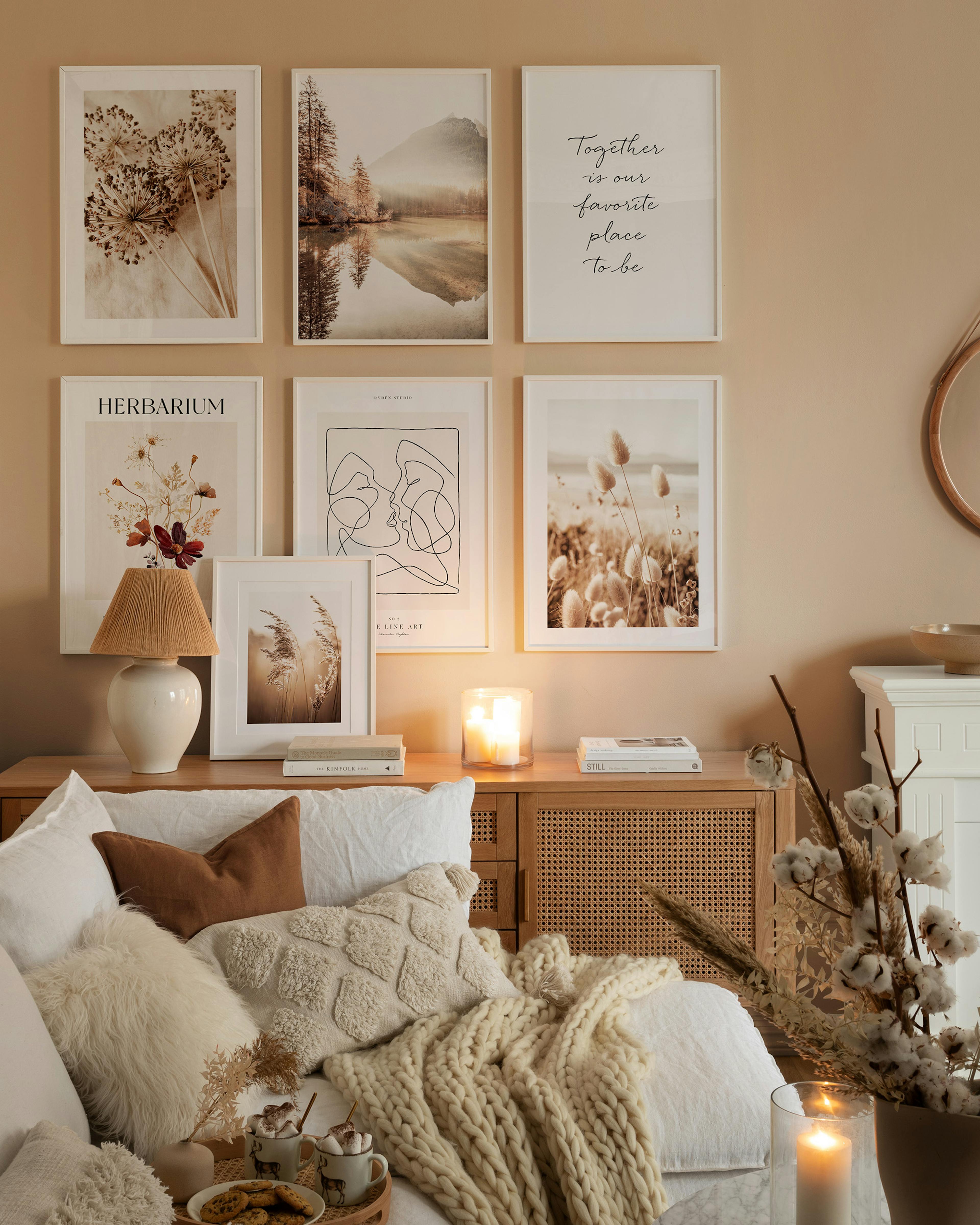 Cozy Boho decoration murale
