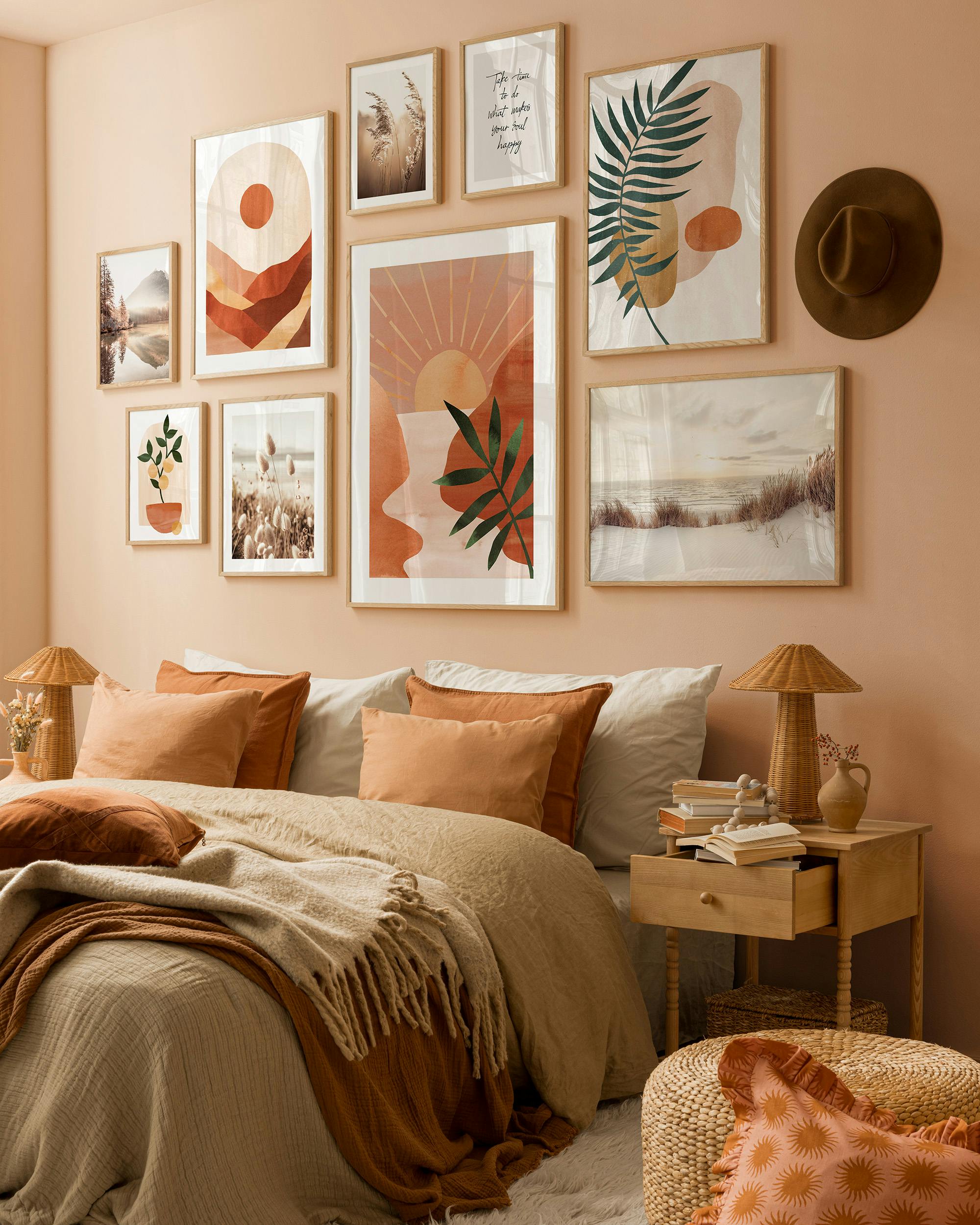 Bohemian gallery wall (ONE SIZE) - Poster Store