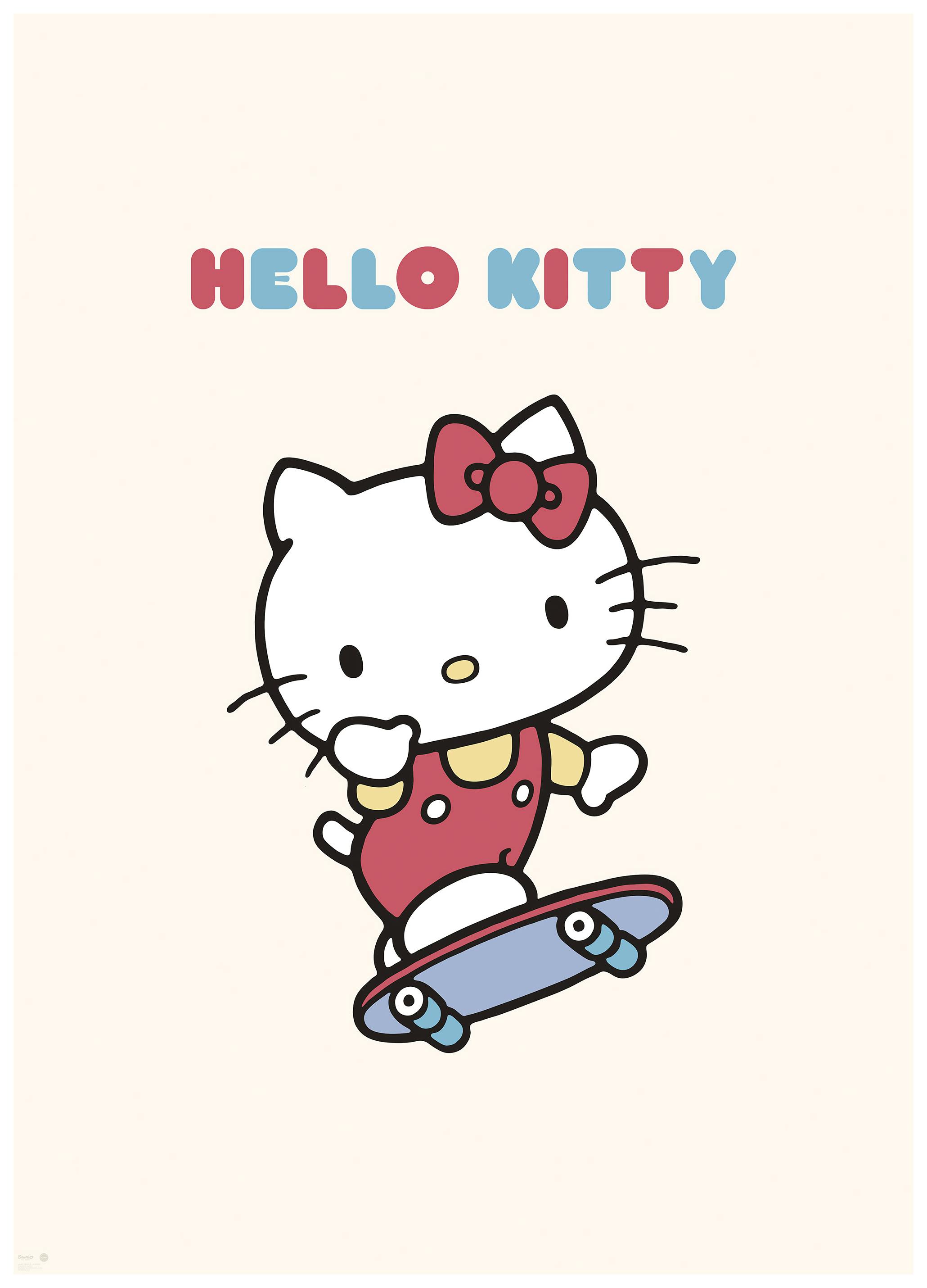 Hello Kitty - On the Go Poster (21x30 cm) - Poster Store
