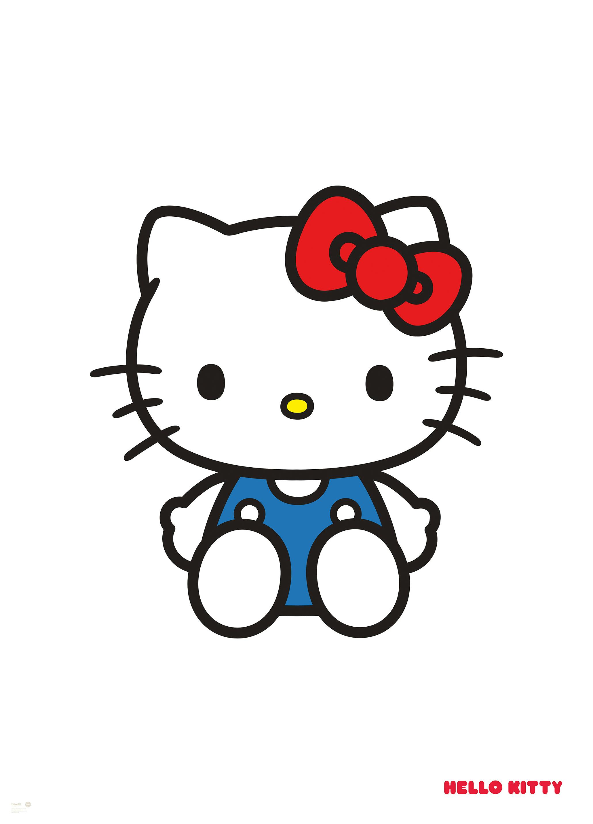 Hello Kitty - Cute and Comfy Poster (50x70 cm) - Poster Store