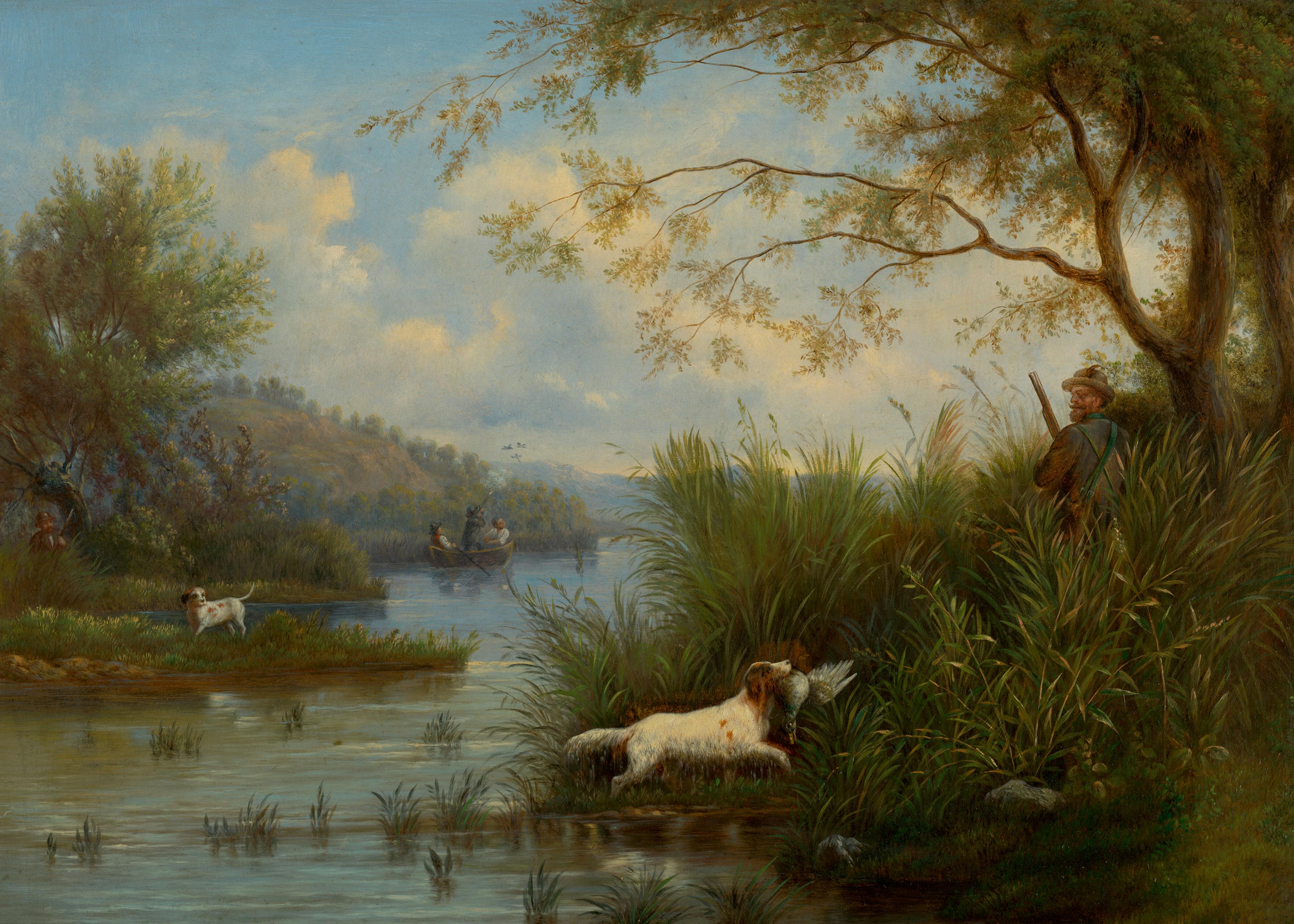 František Belopotocký - Wilde Eendenjacht Poster 0