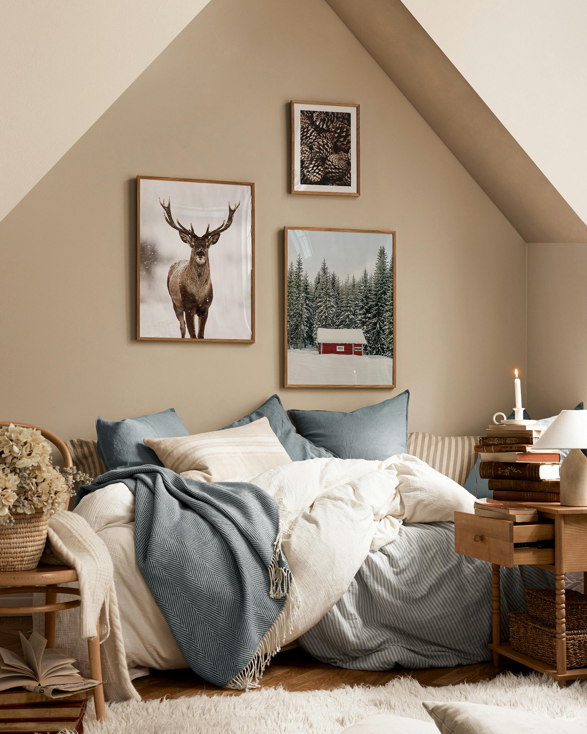 Cozy Cabin gallery wall (ONE SIZE) - Poster Store