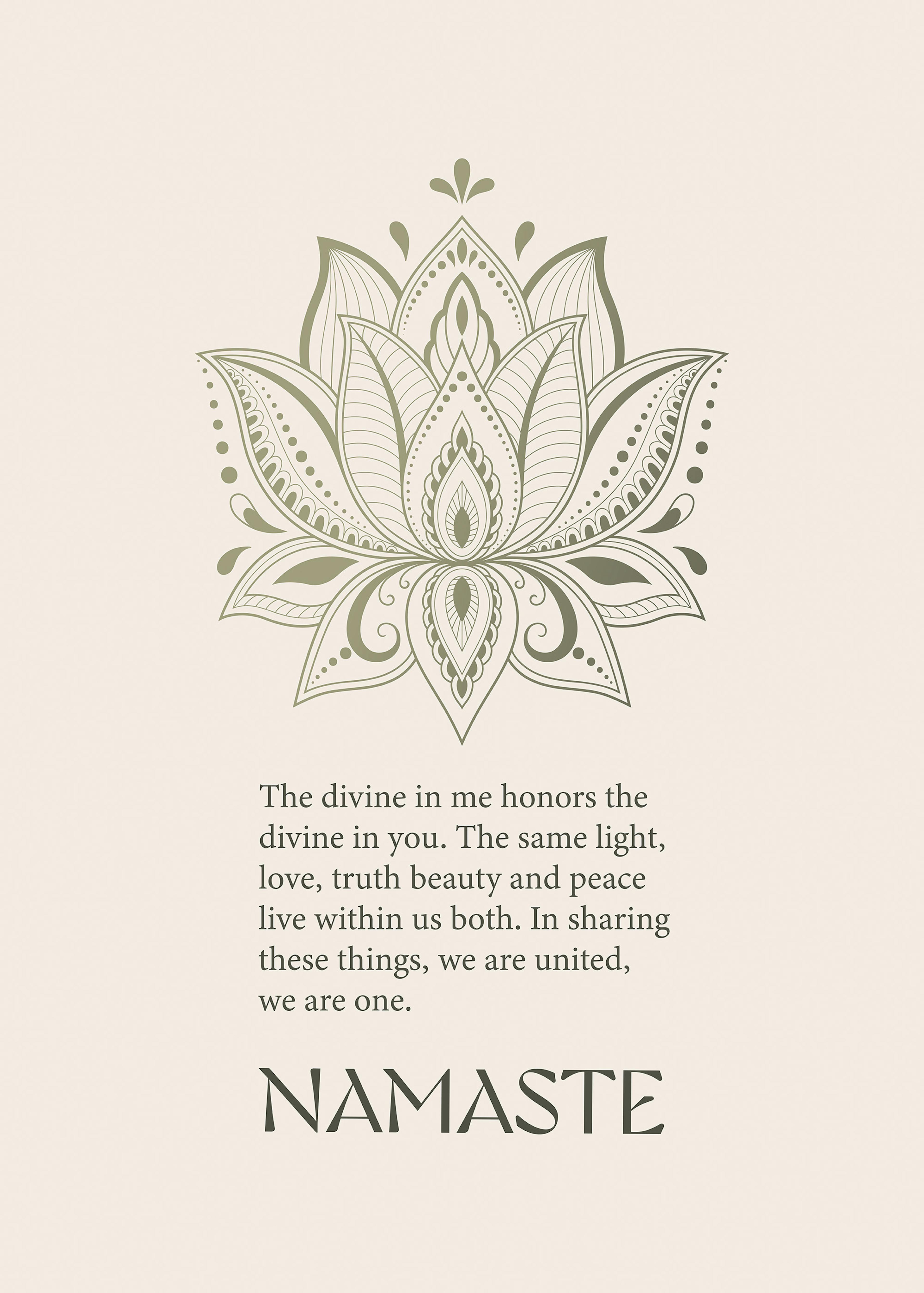 ナマステ ロータス ポスター 0