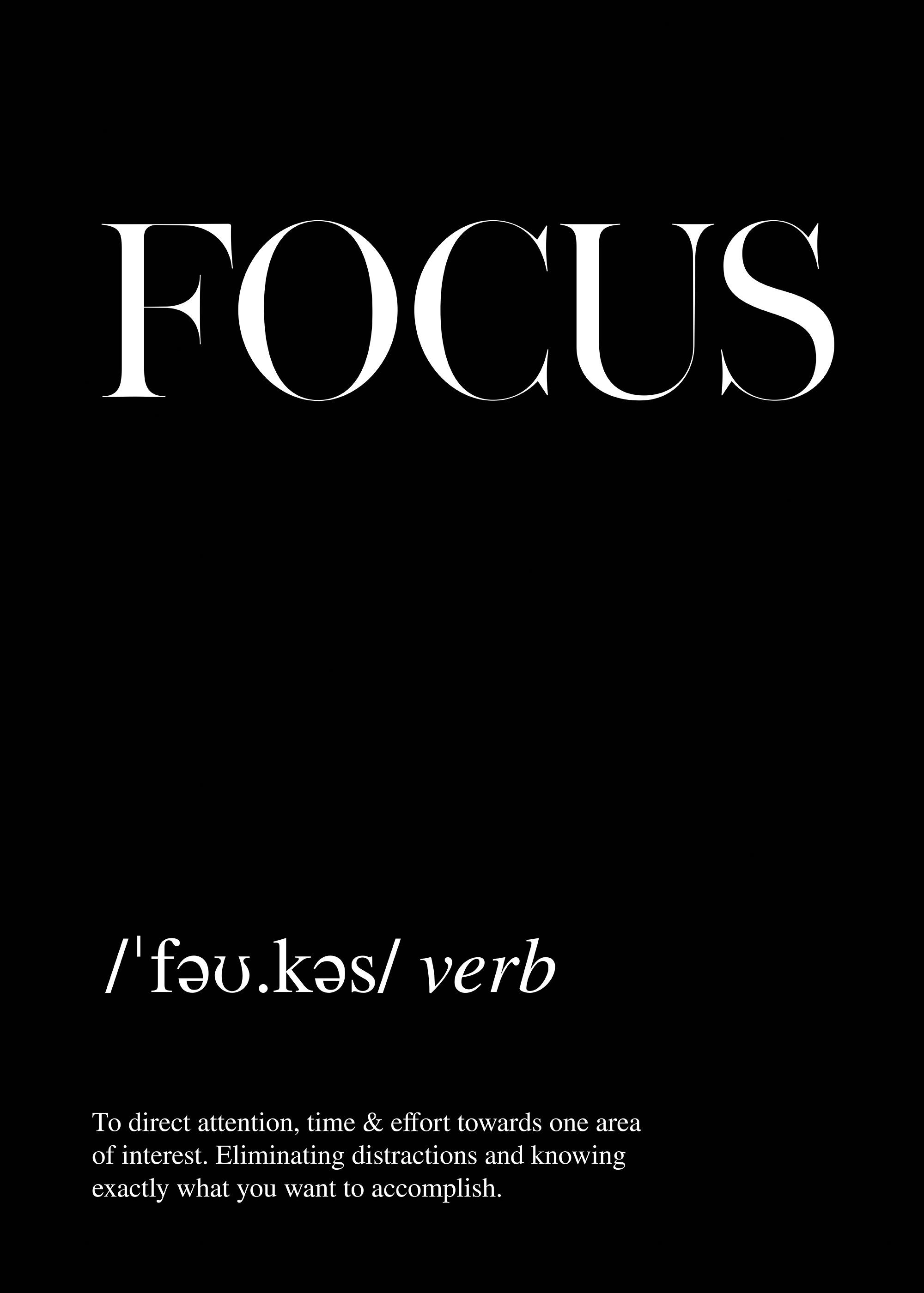 Focus Poster 0