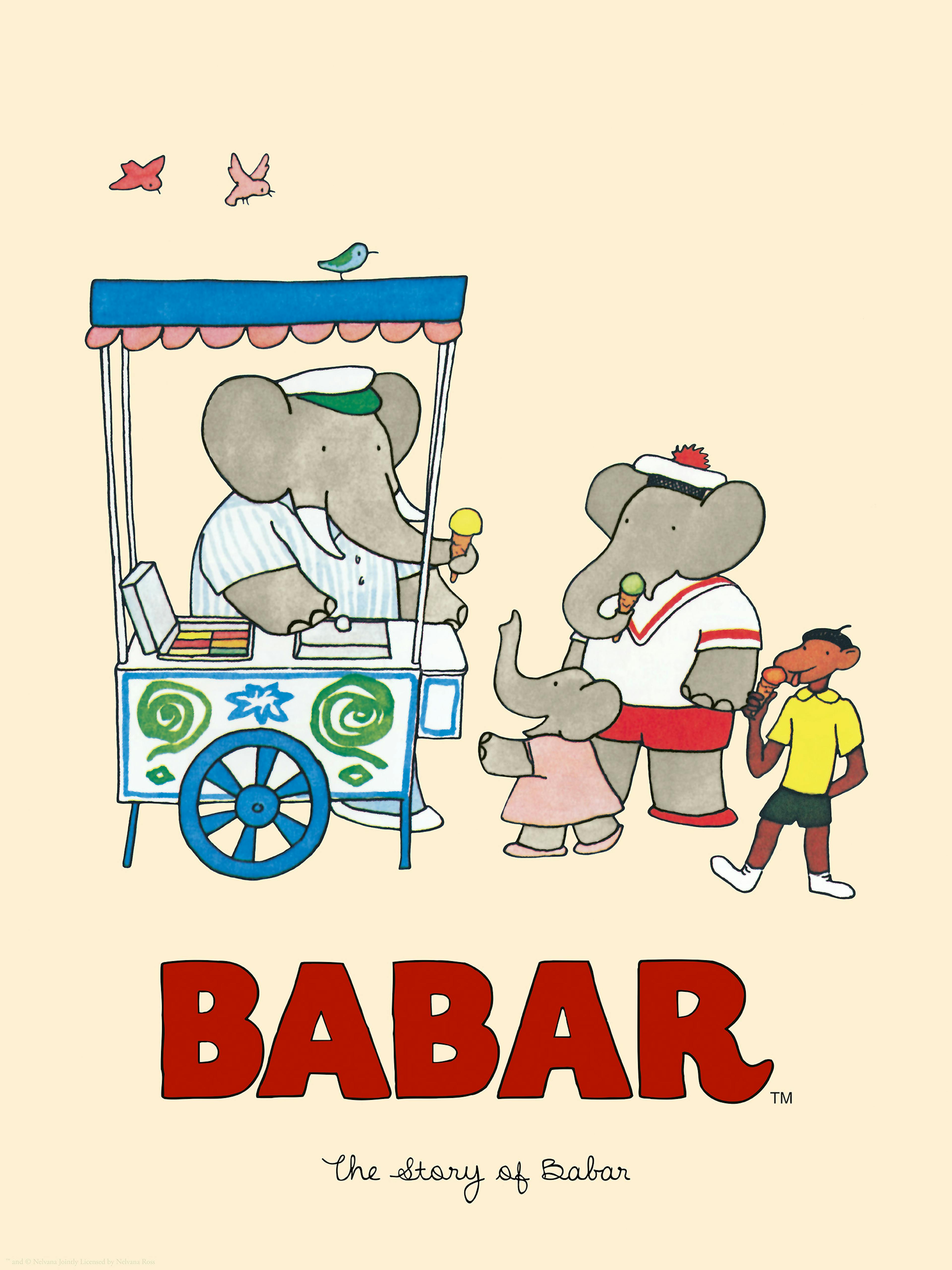 Babar - Ice Cream Stall Poster 0