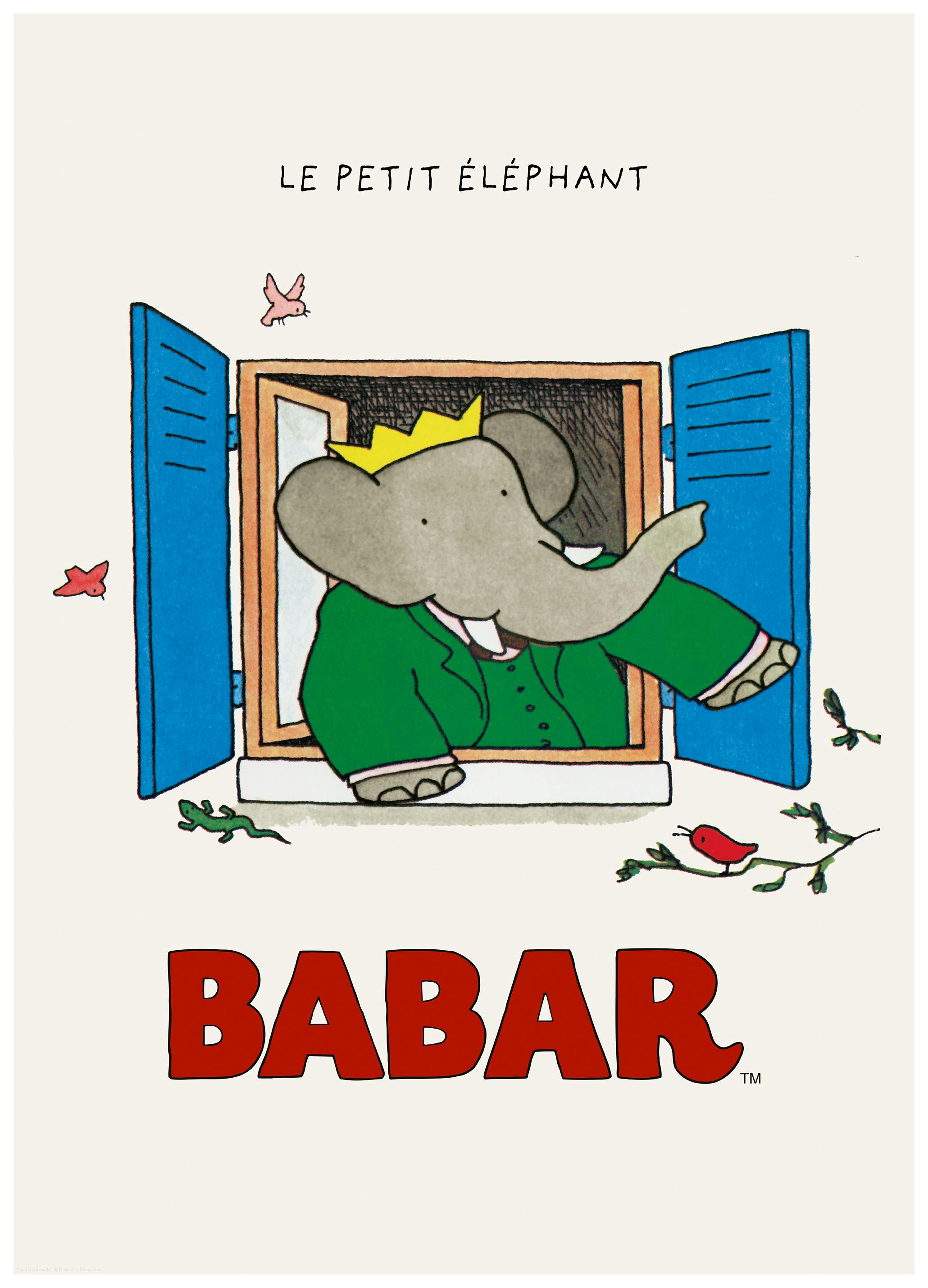 Babar - Standing in the Window Poster (50x70 cm) - Poster Store
