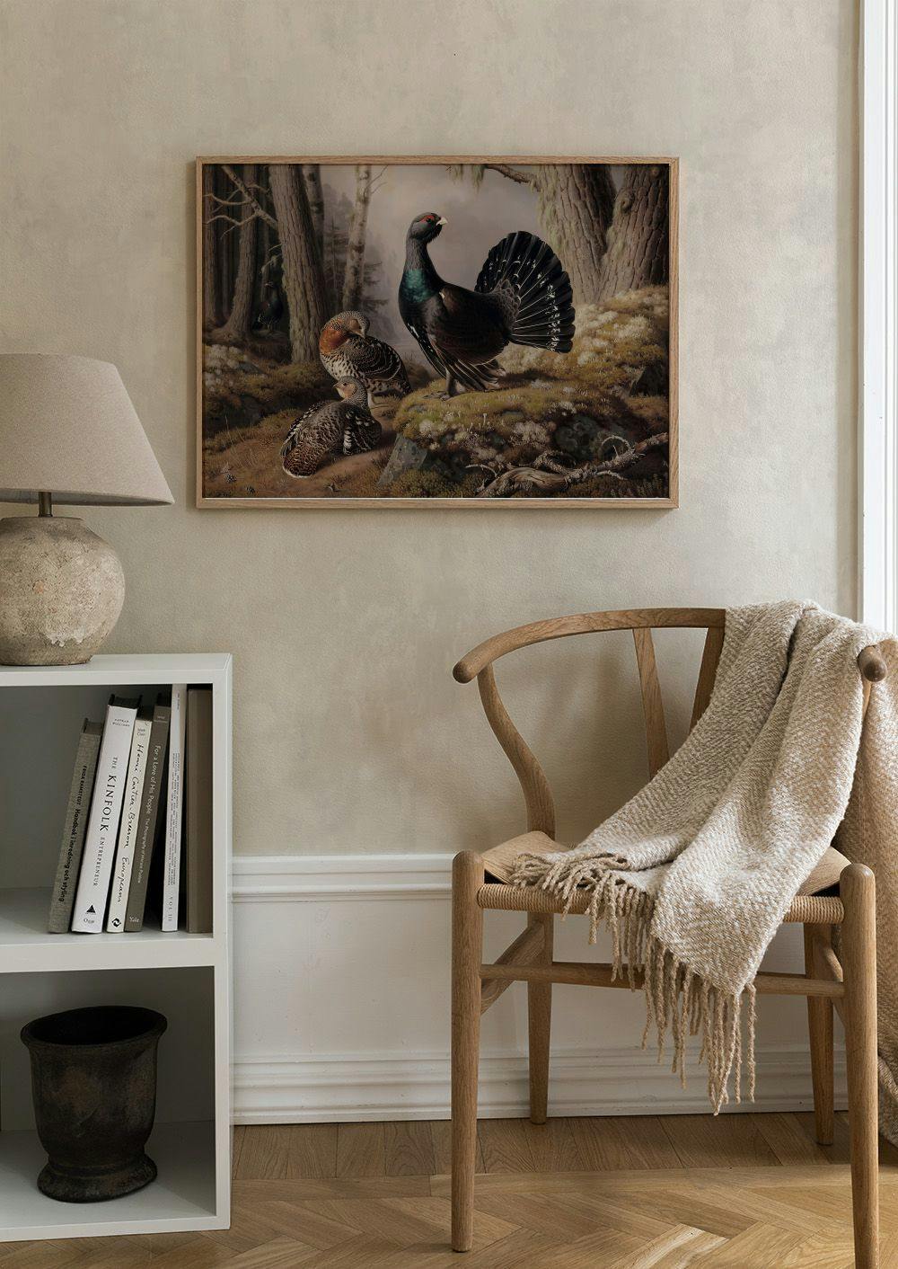 Ferdinand von Wright - Siketfajdok Udvarlása Poszter 0