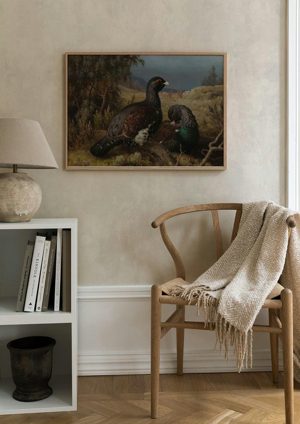 Ferdinand von Wright - Siketfajd Kakasok Poszter 0